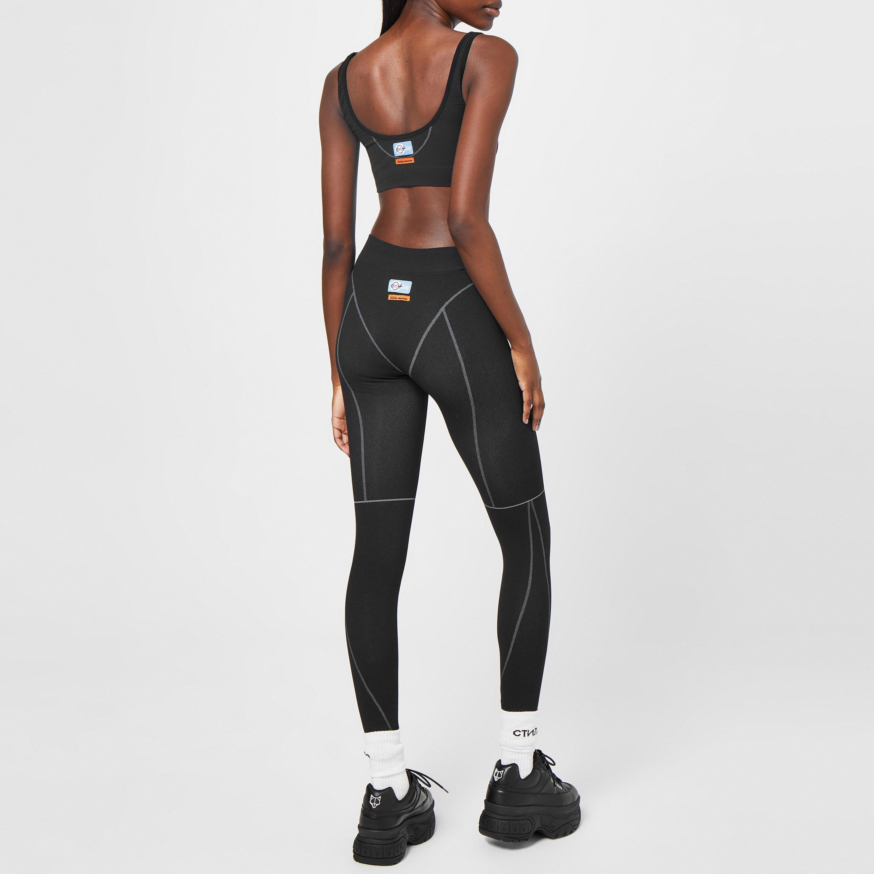 Blk/Blk 1001 - Heron Preston - Active Leggings - 3