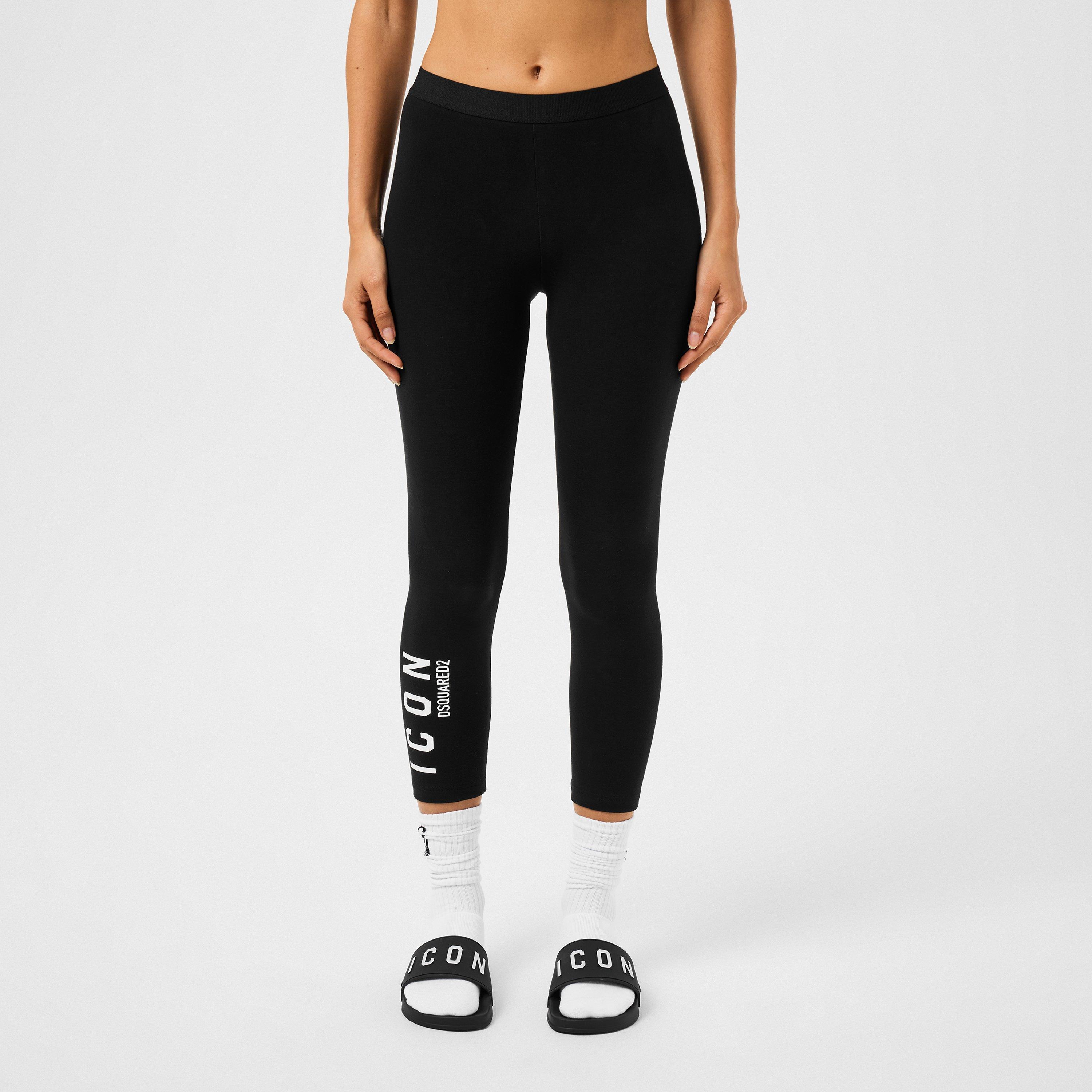 Black 010 - DSquared2 - Icon Leggings - 1