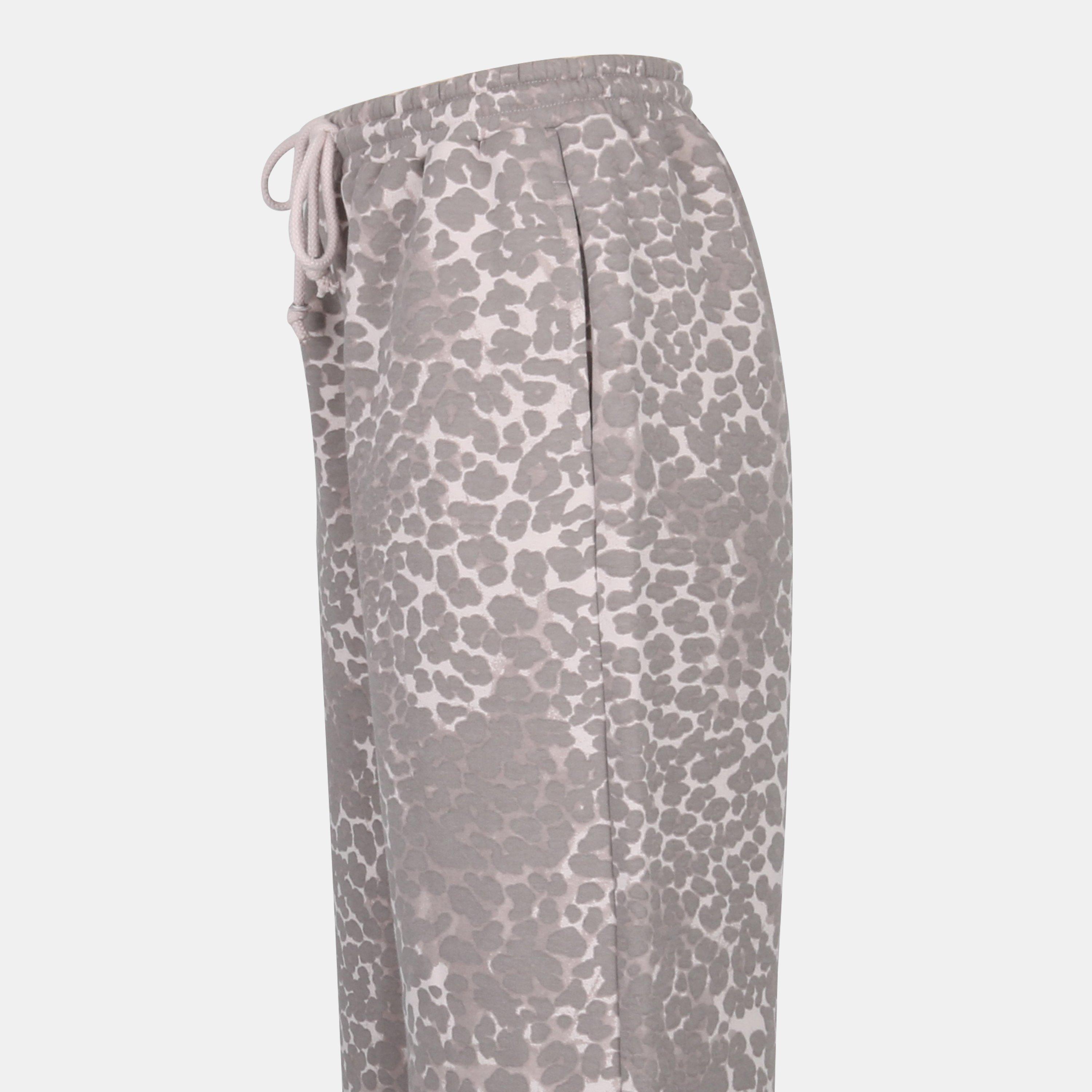 Leopardo - Miso - Leopard Open Hem Fleece Joggers - 3