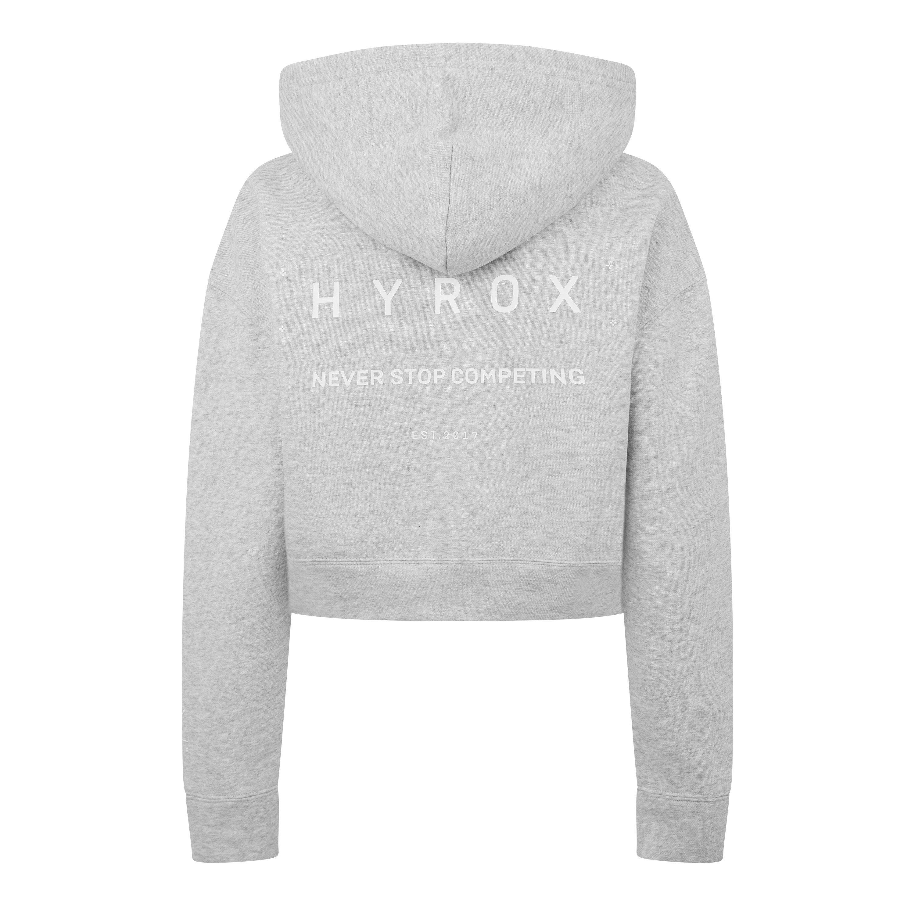 Puma Grey - Puma - Women's HYROX World Cropped Hoodie - 6