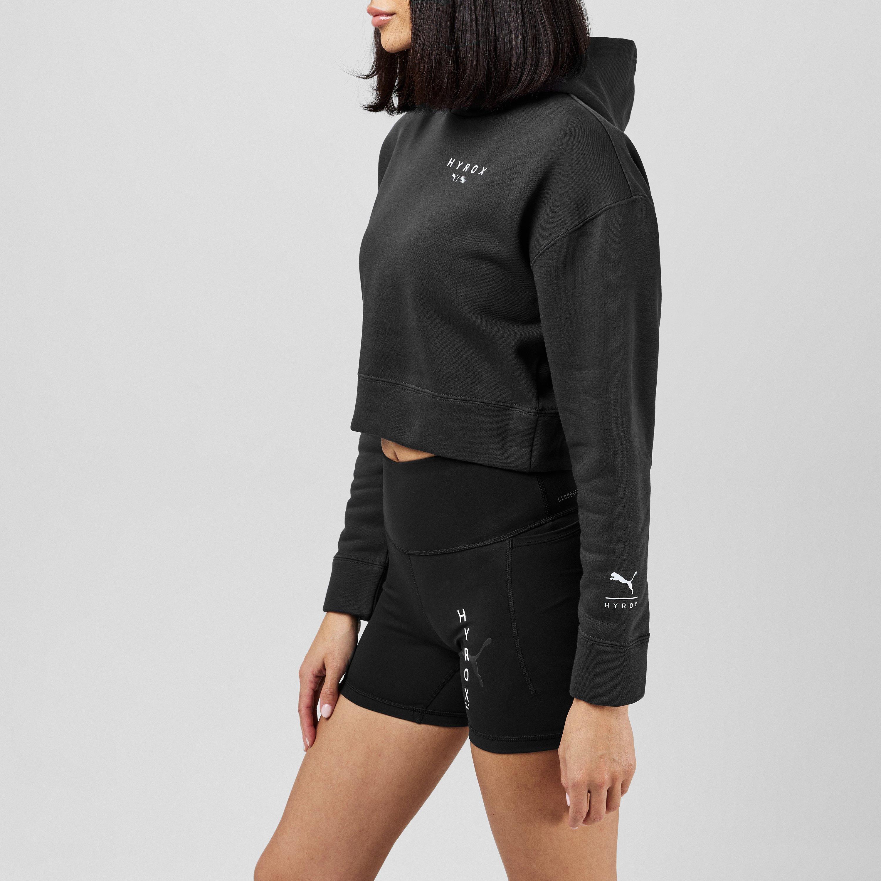 Puma Sort - Puma - HYROX World Cropped Hoodie - 2