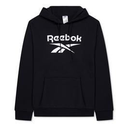 Reebok Identity Big Logo Fleece Hoodie (Plus Size) Hoody Womens