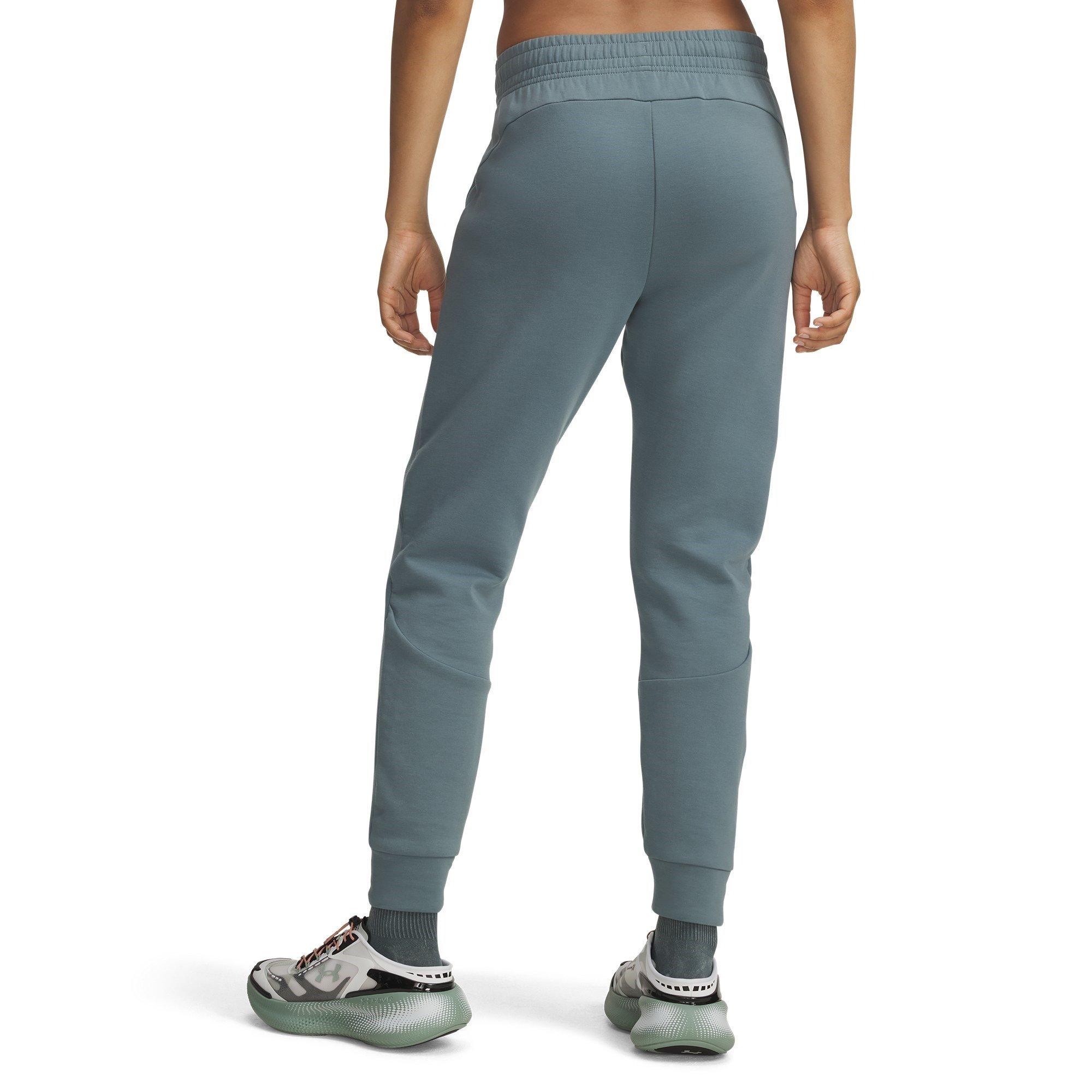 Jasper Blue - Under Armour - Women's Unstoppable Closed Hem Fleece Jogger - 2