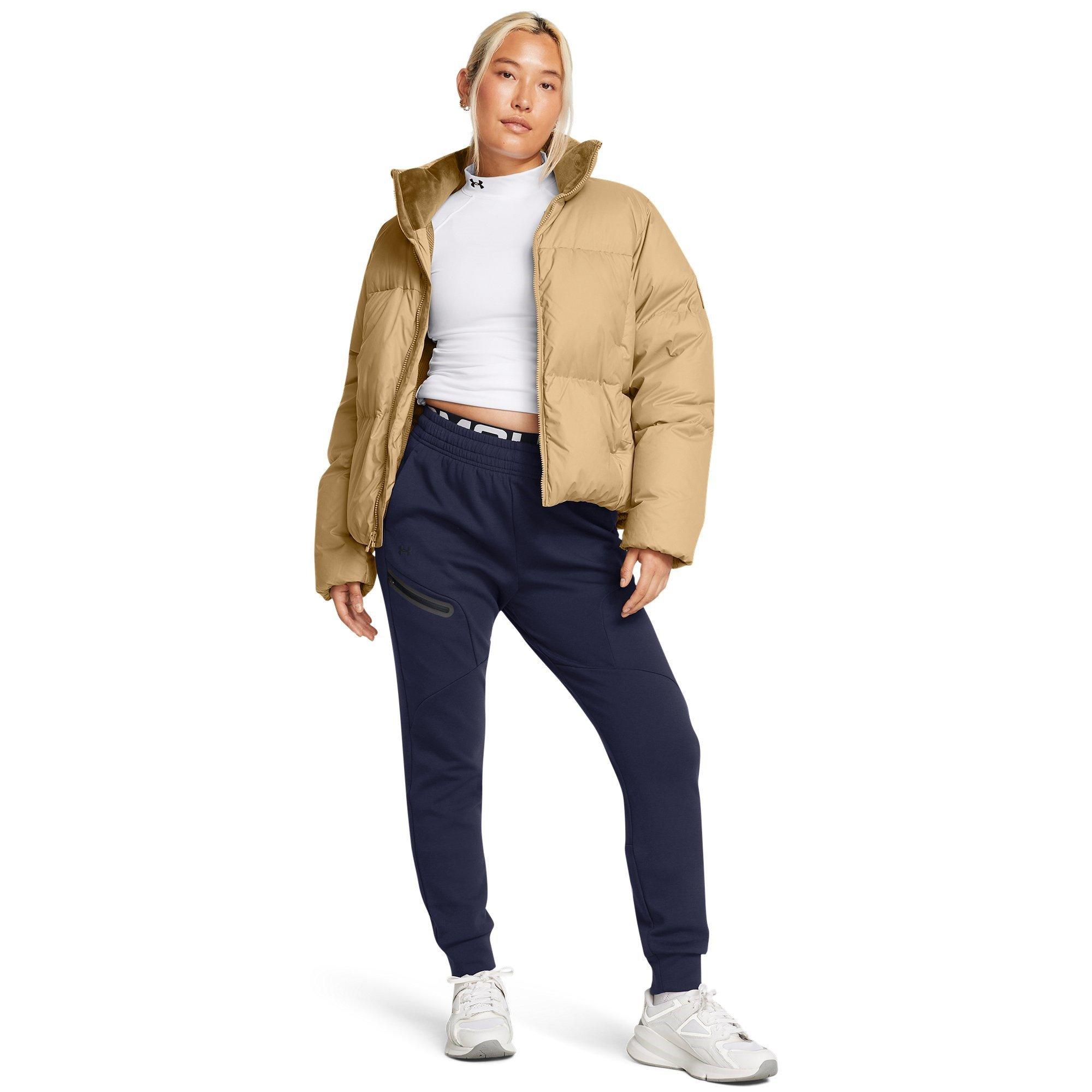 Blue - Under Armour - Women's Unstoppable Closed Hem Fleece Jogger - 6