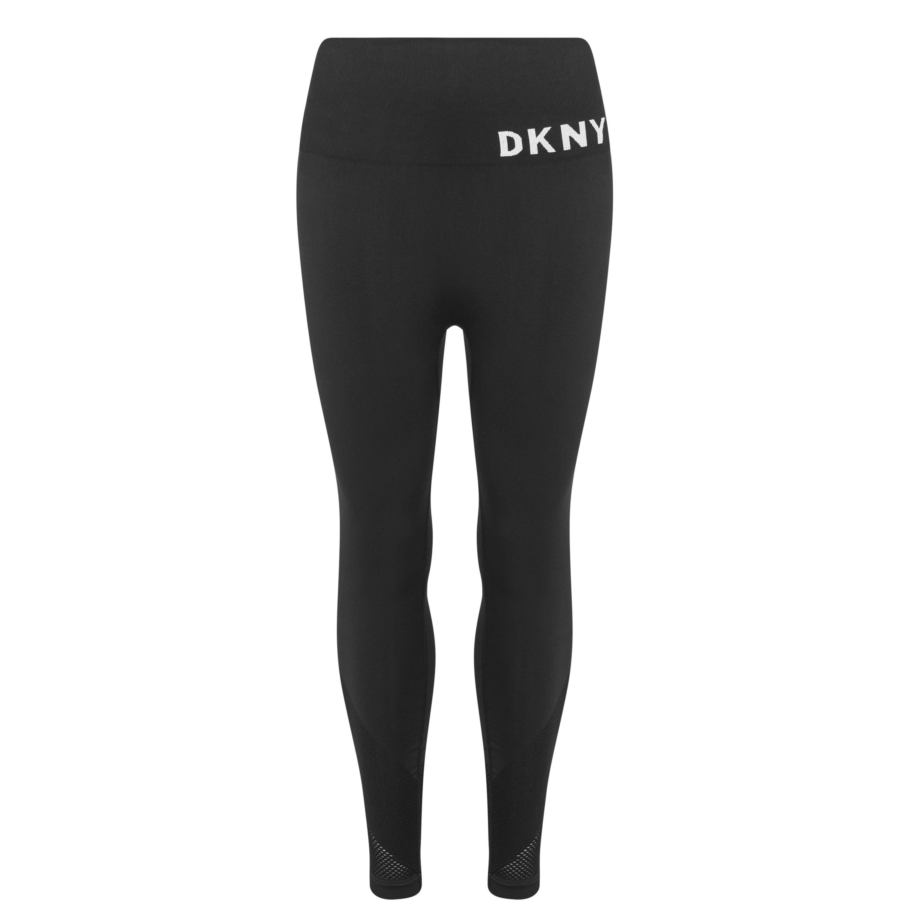 Black 001 - DKNY - Seamless Legging - 1