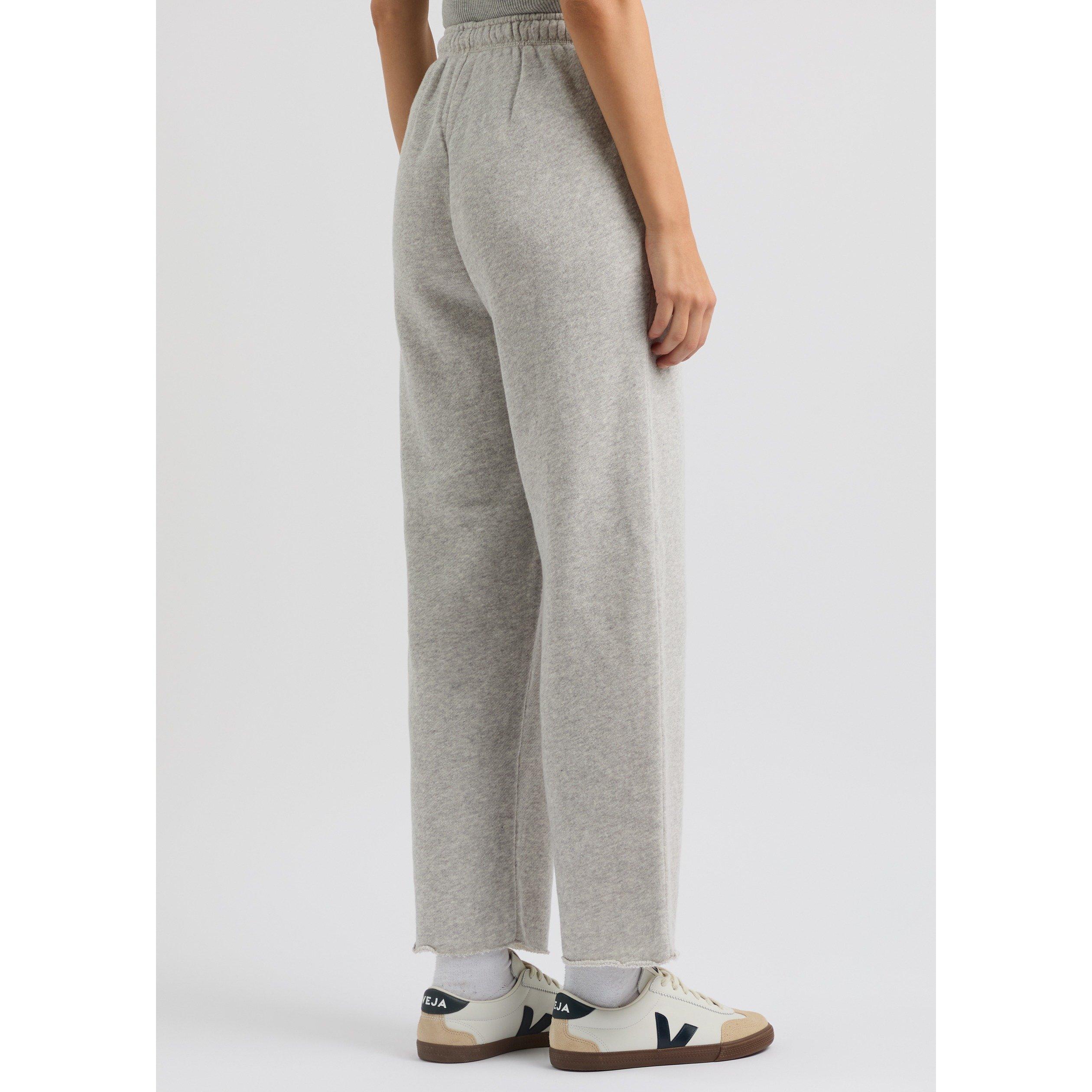 LIGHT GREY - American Vintage - Women's Kodytown Cotton Open Hem Straight Leg Joggers - 3