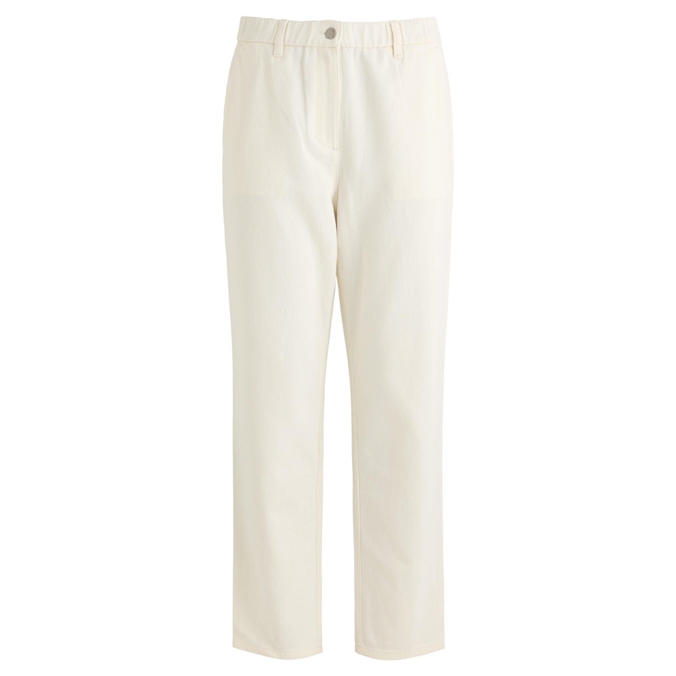 CREAM - Eileen Fisher - TR TAPERED ANKLE TROUSERS