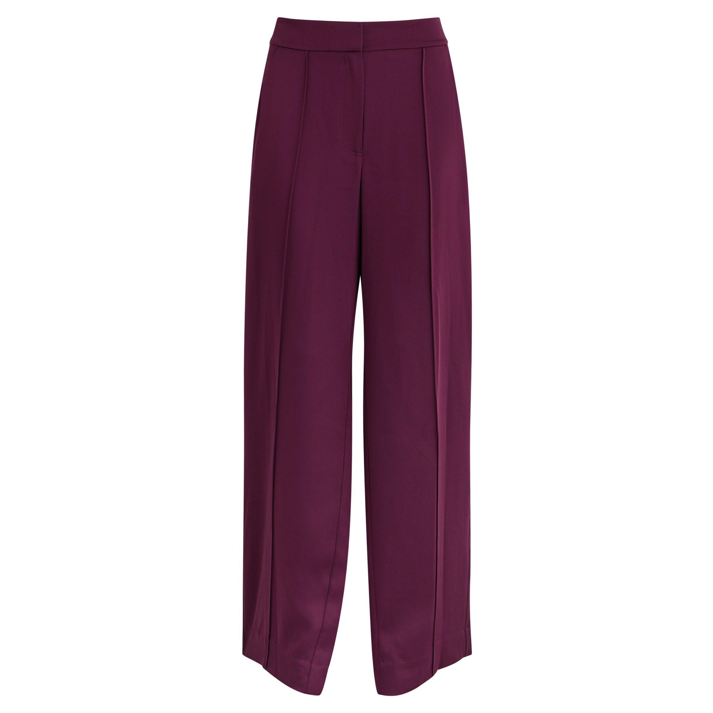 BURGUNDY - Jonathan Simkhai - TR KYRA WIDE LEG TRS
