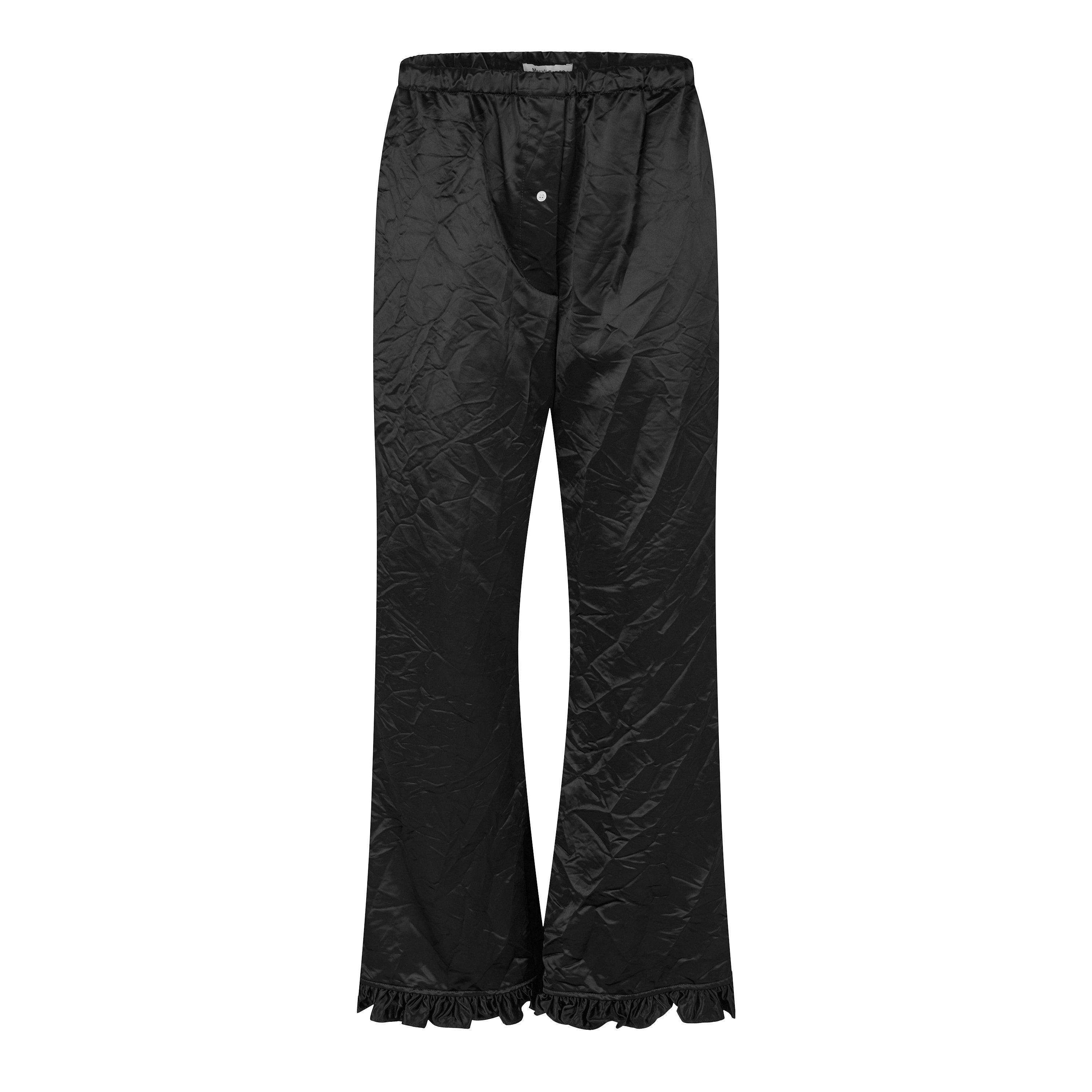 BLACK - Meryll Rogge - RUFFLE HEM PANT - 1