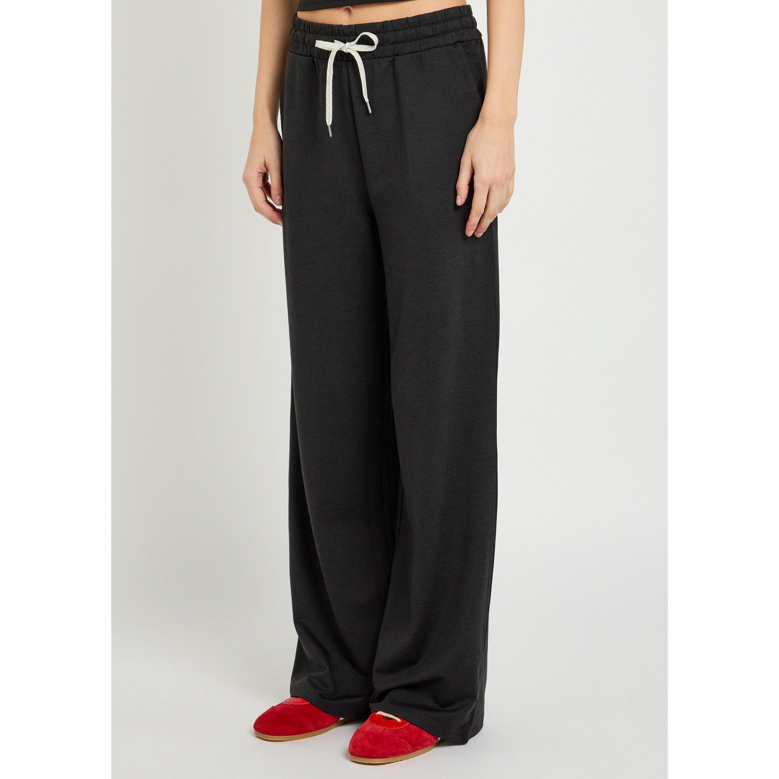 BLACK - Vuori - Women's Halo Relaxed Wide-Leg Joggers - 2