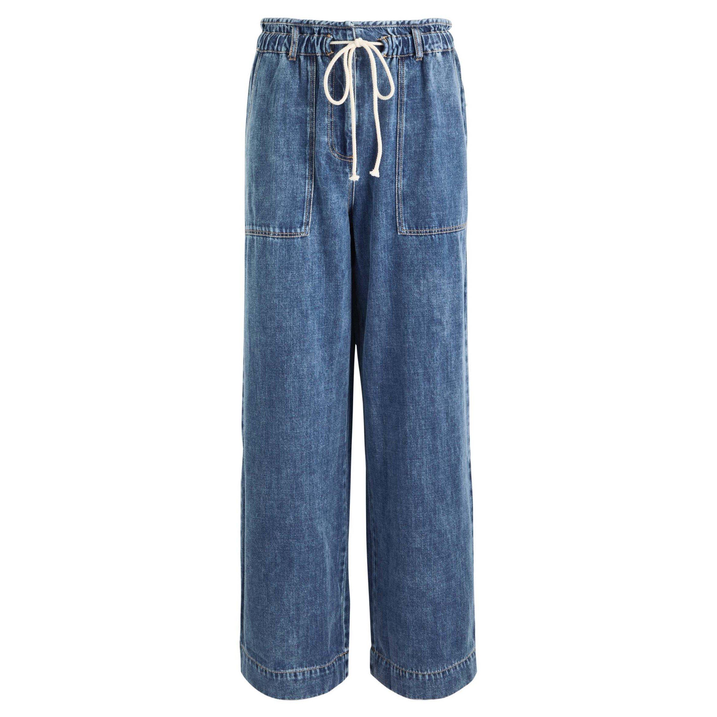 INDIGO - Rails - T RYAN DENIM WIDE LEG PANTS