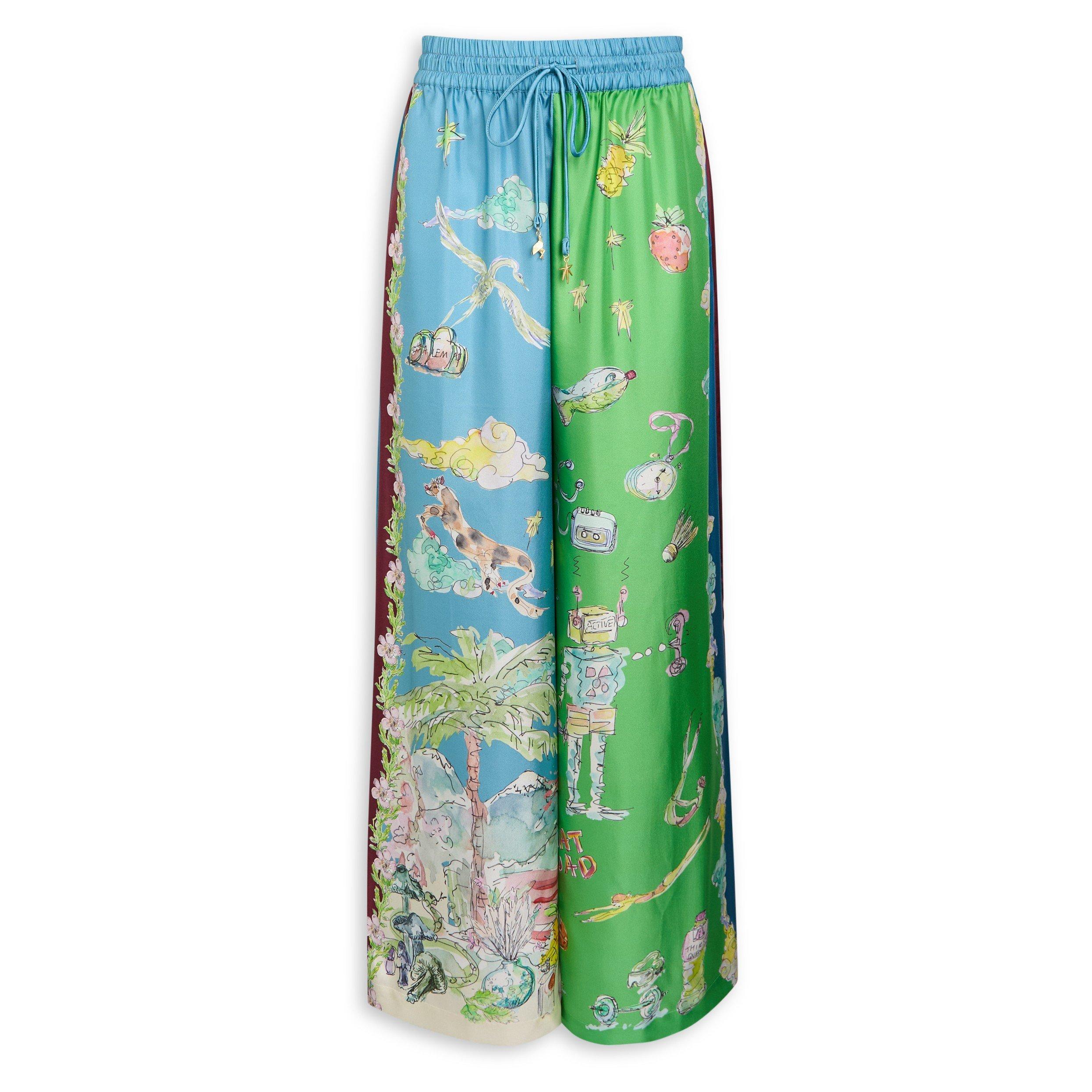 MULTICOLOURED - Alemais - DARIA SILK PANT