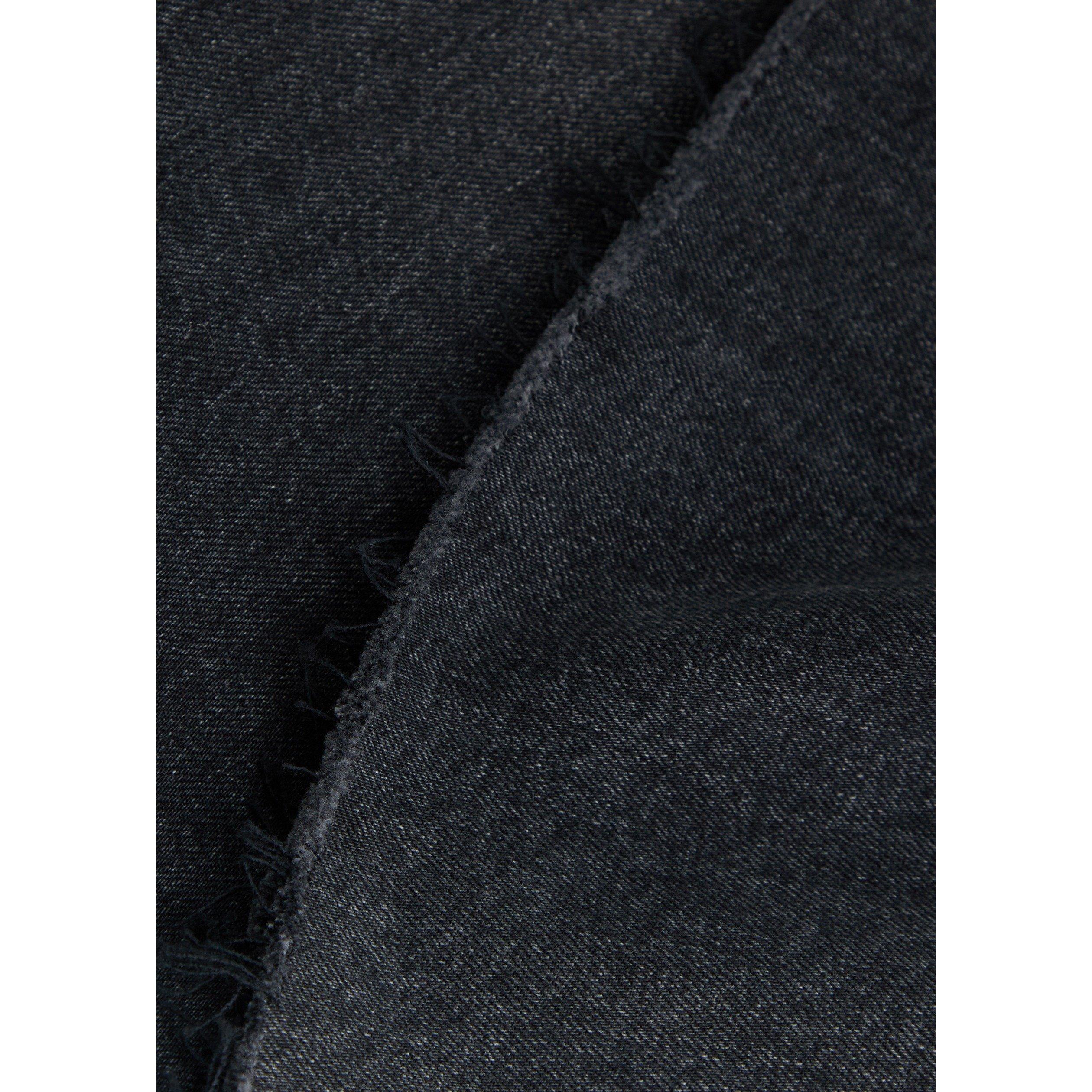 BLACK - Paige - Women's Anessa Cotton High-Rise Wide-Leg Trousers - 4