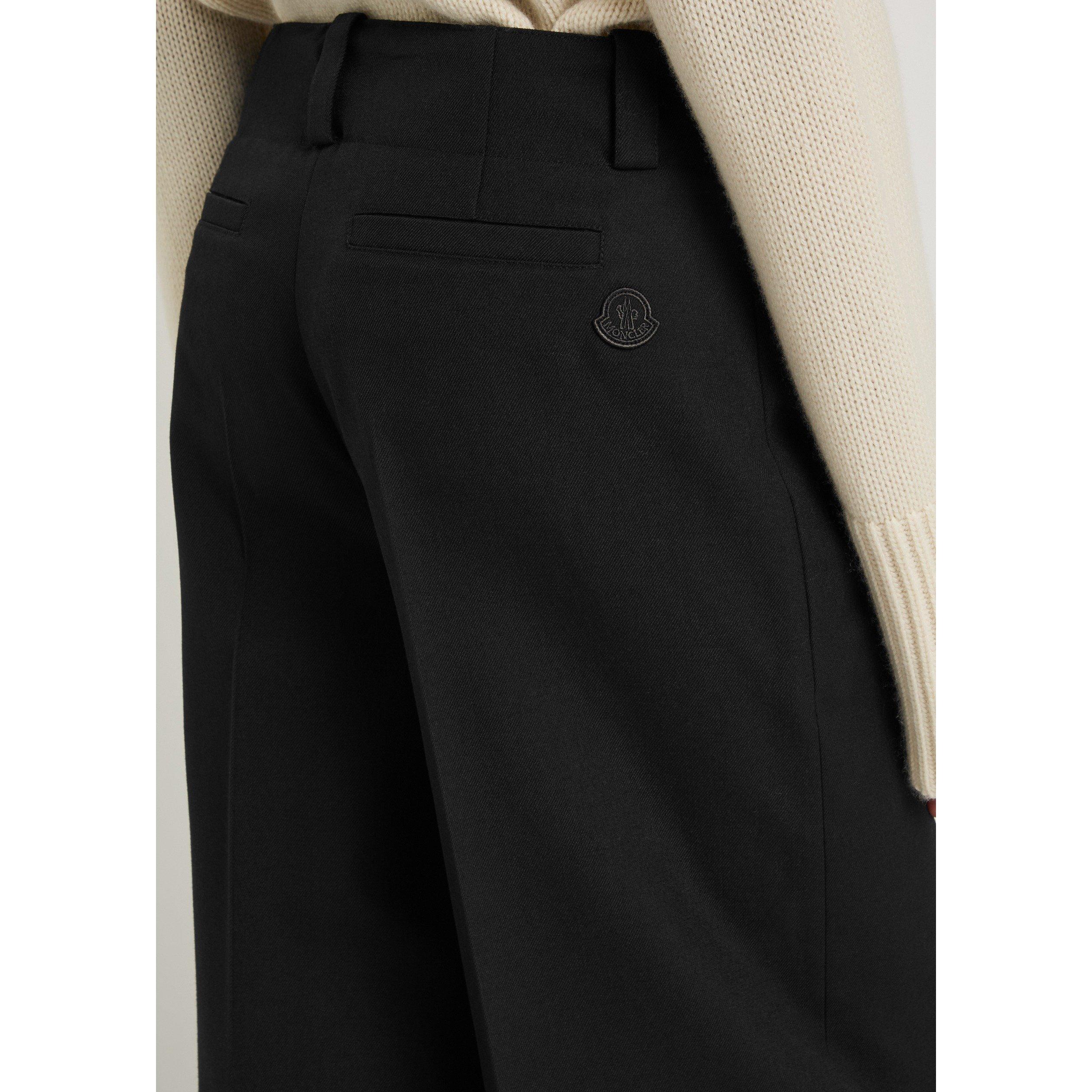 BLACK - Moncler - TROUSERS - 4