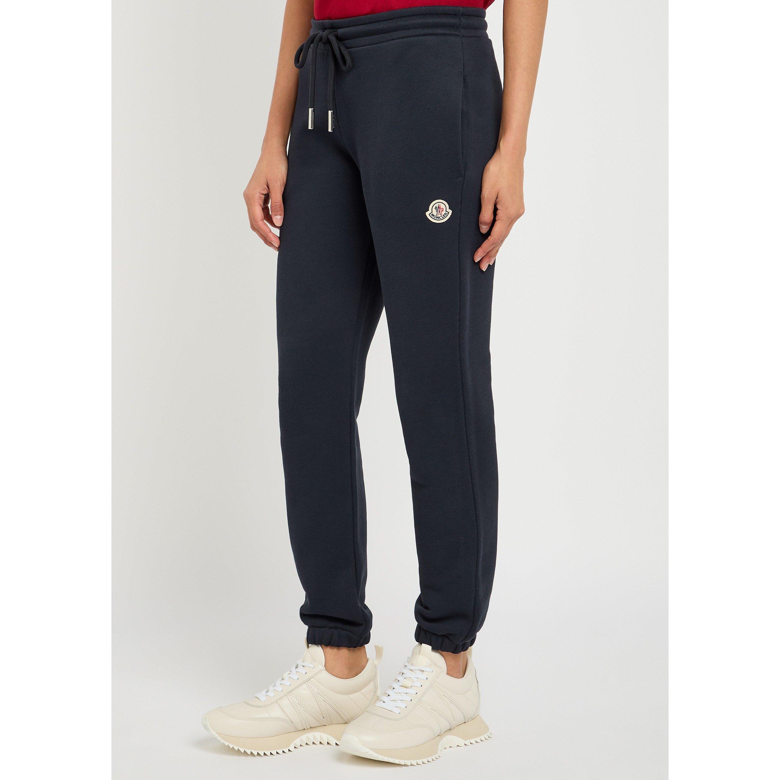 NAVY - Moncler - Women's Cotton Relaxed-Fit Joggers - 2