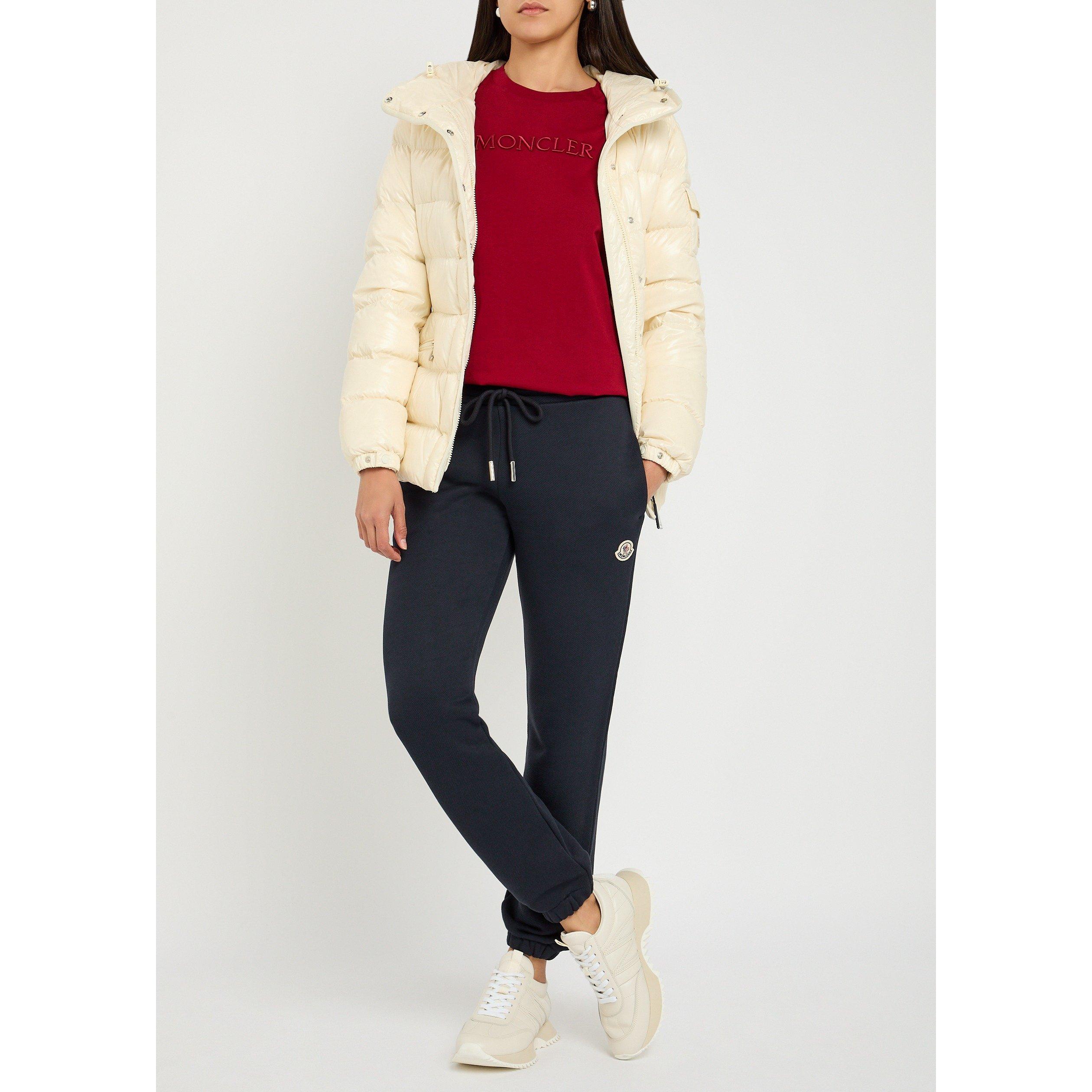 NAVY - Moncler - Women's Cotton Relaxed-Fit Joggers - 5