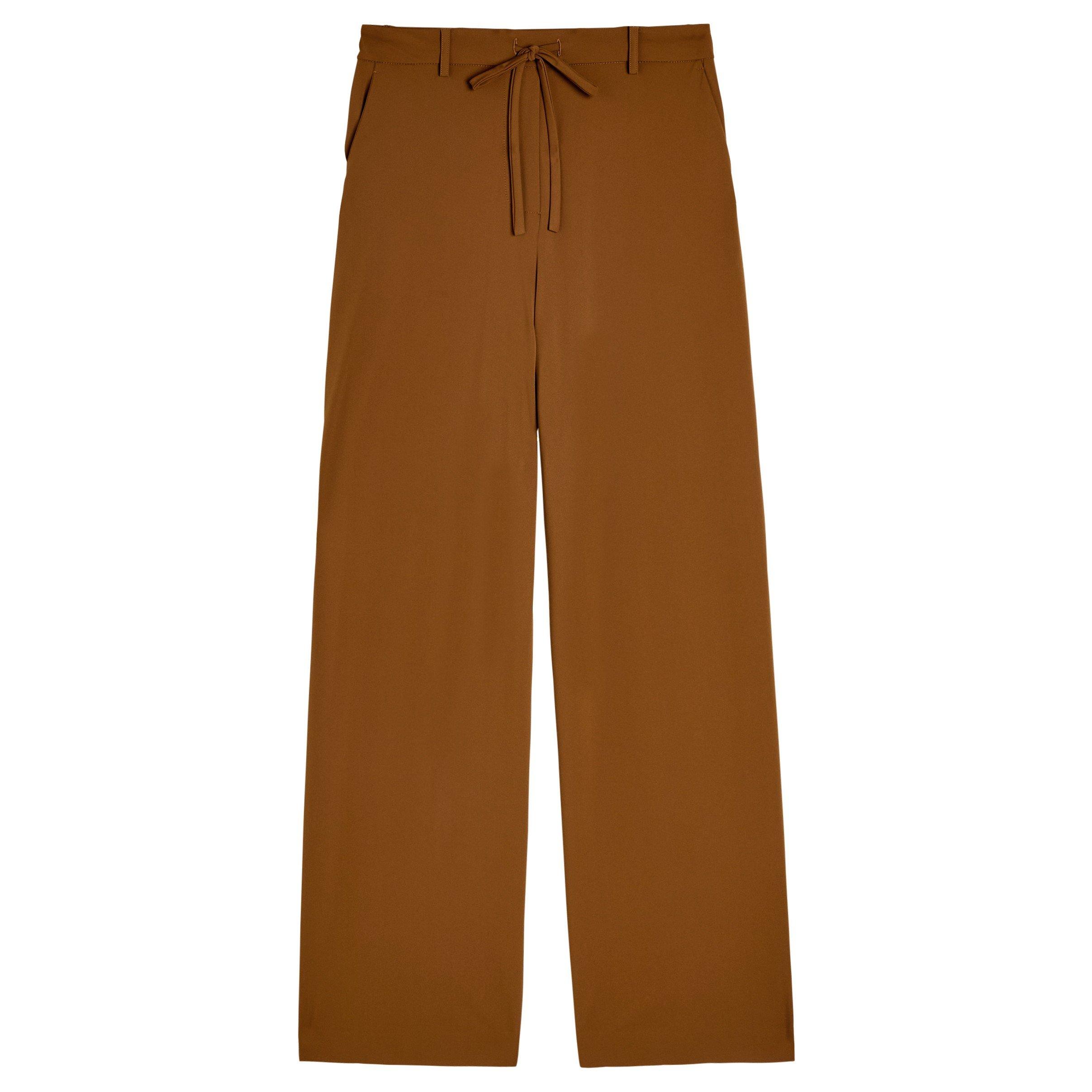 BROWN - Max Mara - TR VERRES WIDE LEG TROUSERS