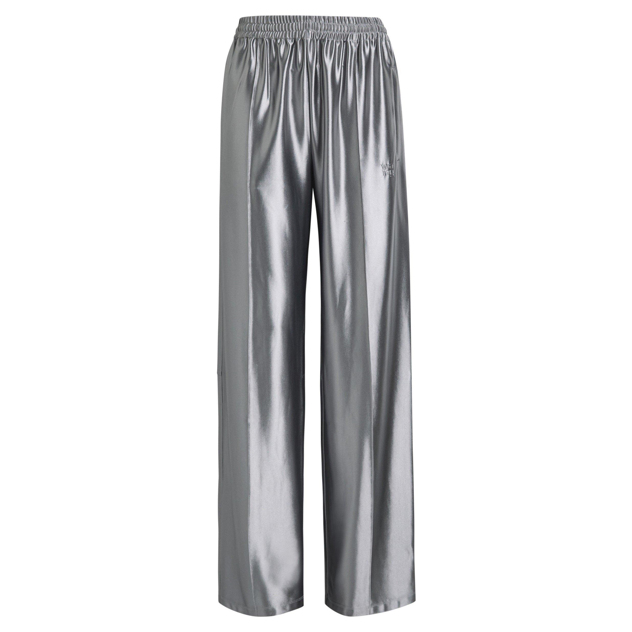 SILVER - T by Alexander Wang - RELAXED TRACKPANT - 1