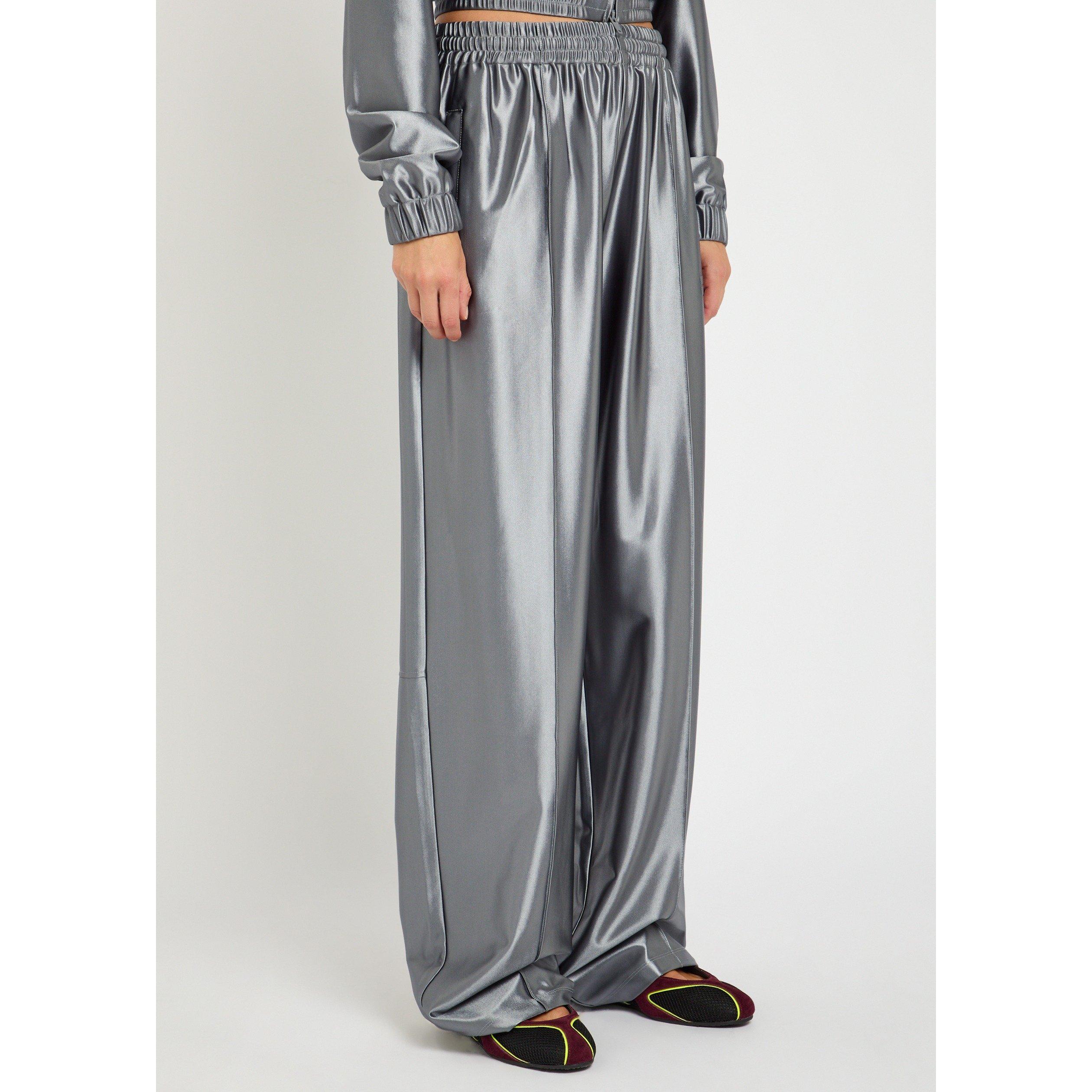 SILVER - T by Alexander Wang - RELAXED TRACKPANT - 2