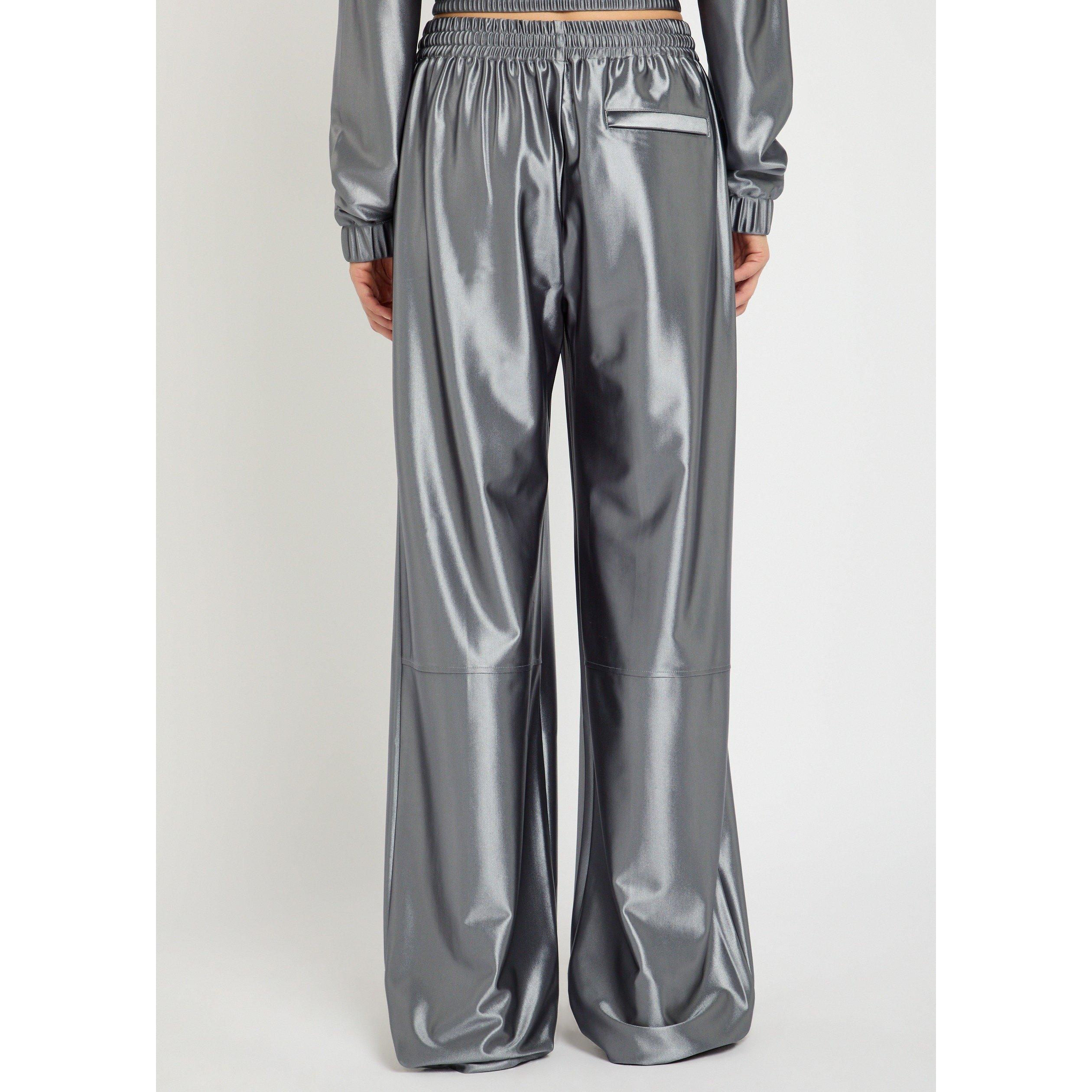 SILVER - T by Alexander Wang - RELAXED TRACKPANT - 3