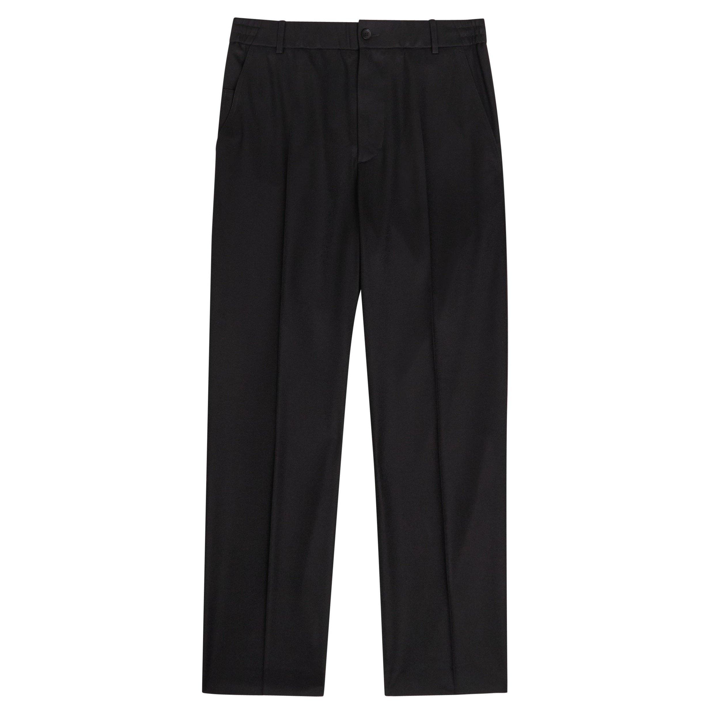 BLACK - Moncler - MON KL WIDE LEG TRS - 1