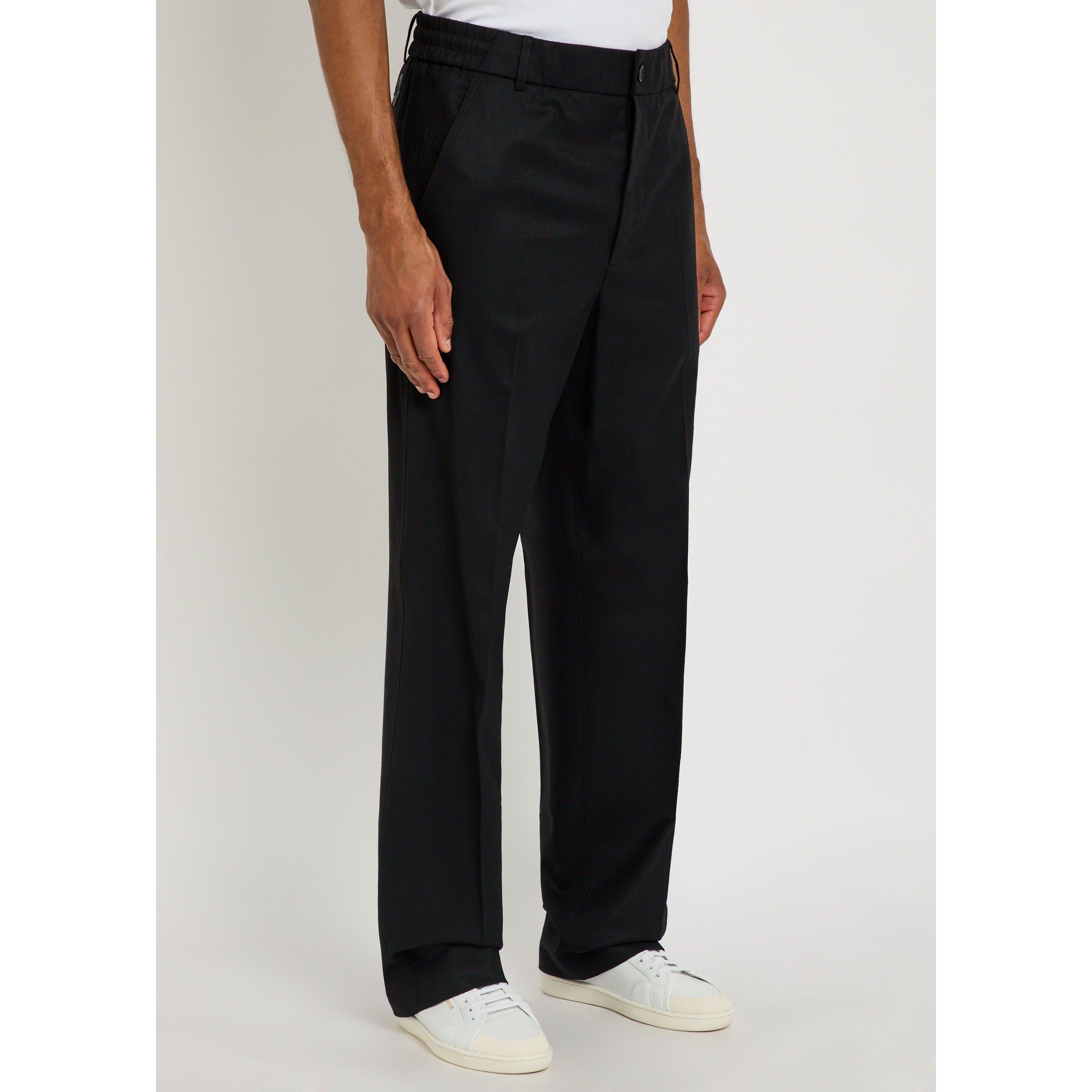 BLACK - Moncler - MON KL WIDE LEG TRS - 2