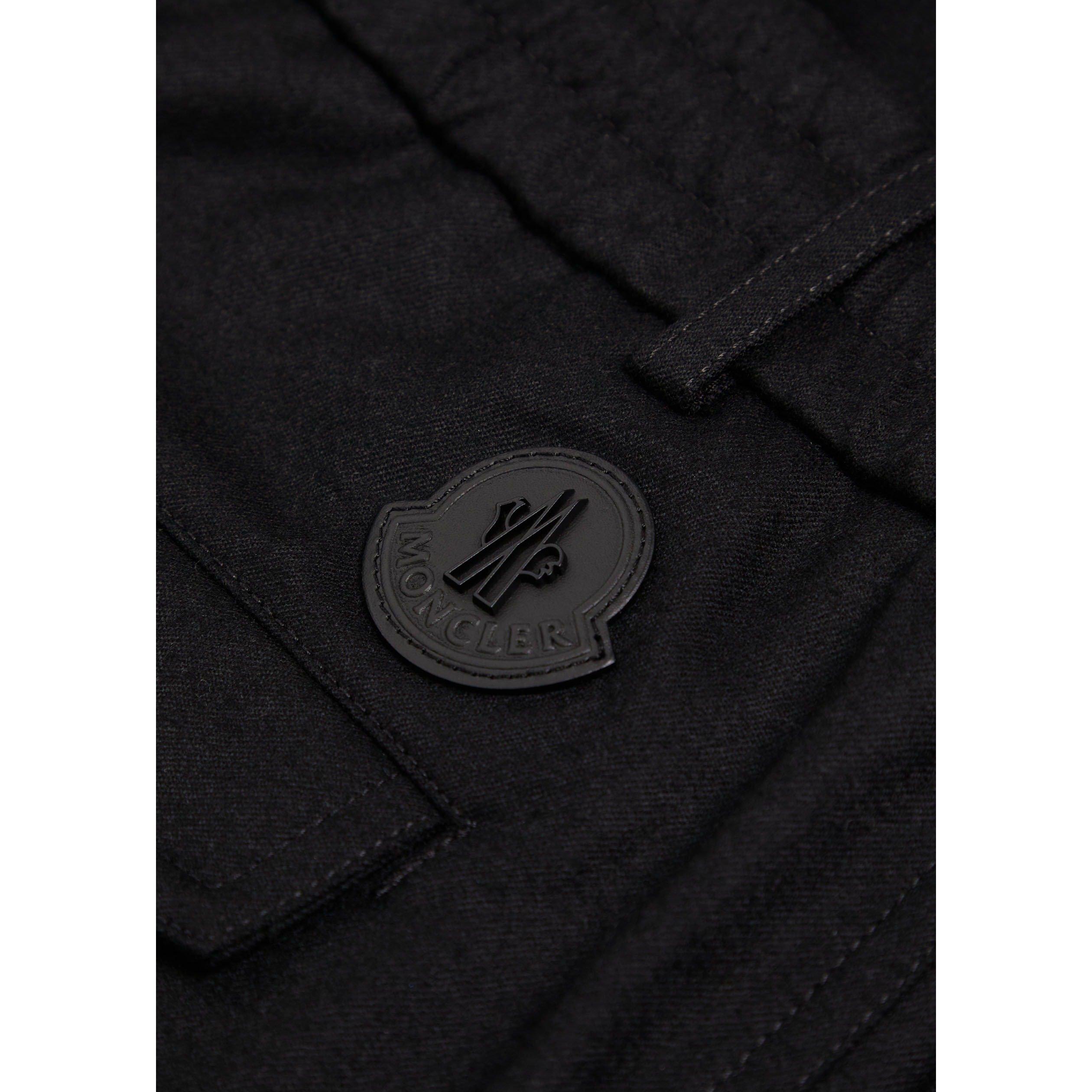BLACK - Moncler - MON KL WIDE LEG TRS - 4