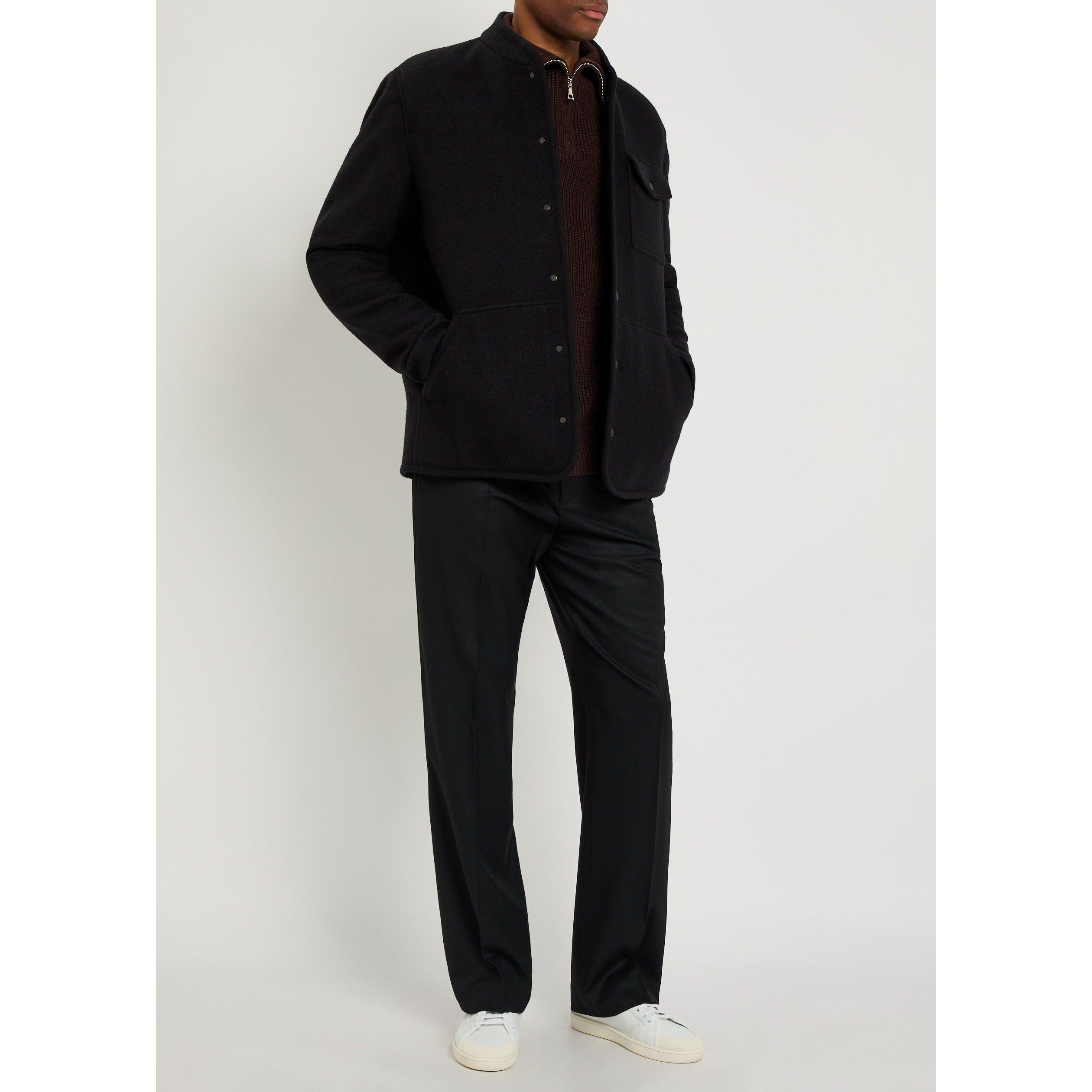 BLACK - Moncler - MON KL WIDE LEG TRS - 5