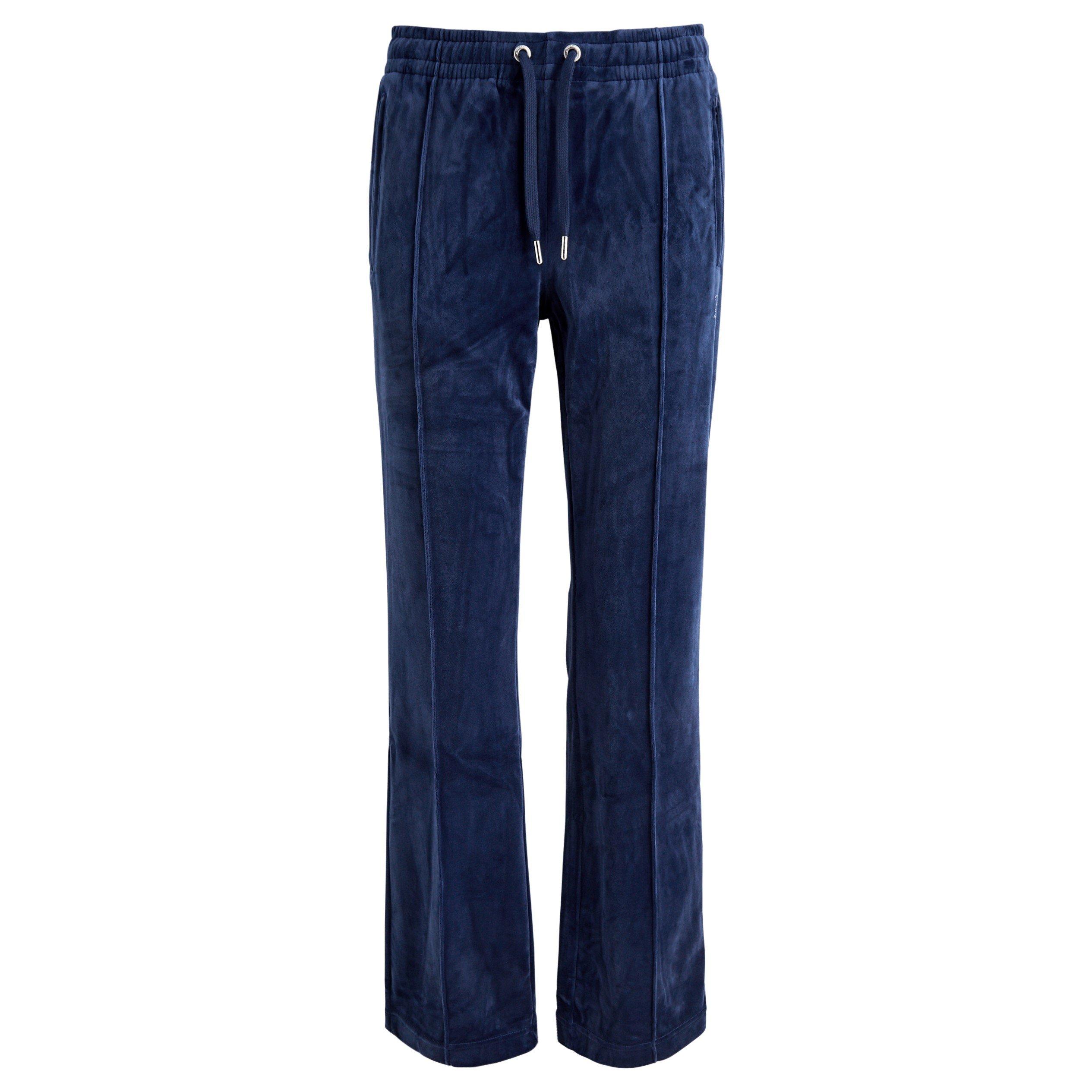 DARK BLUE - Juicy Couture - CLASSIC TRACK DIAMNTE PANT