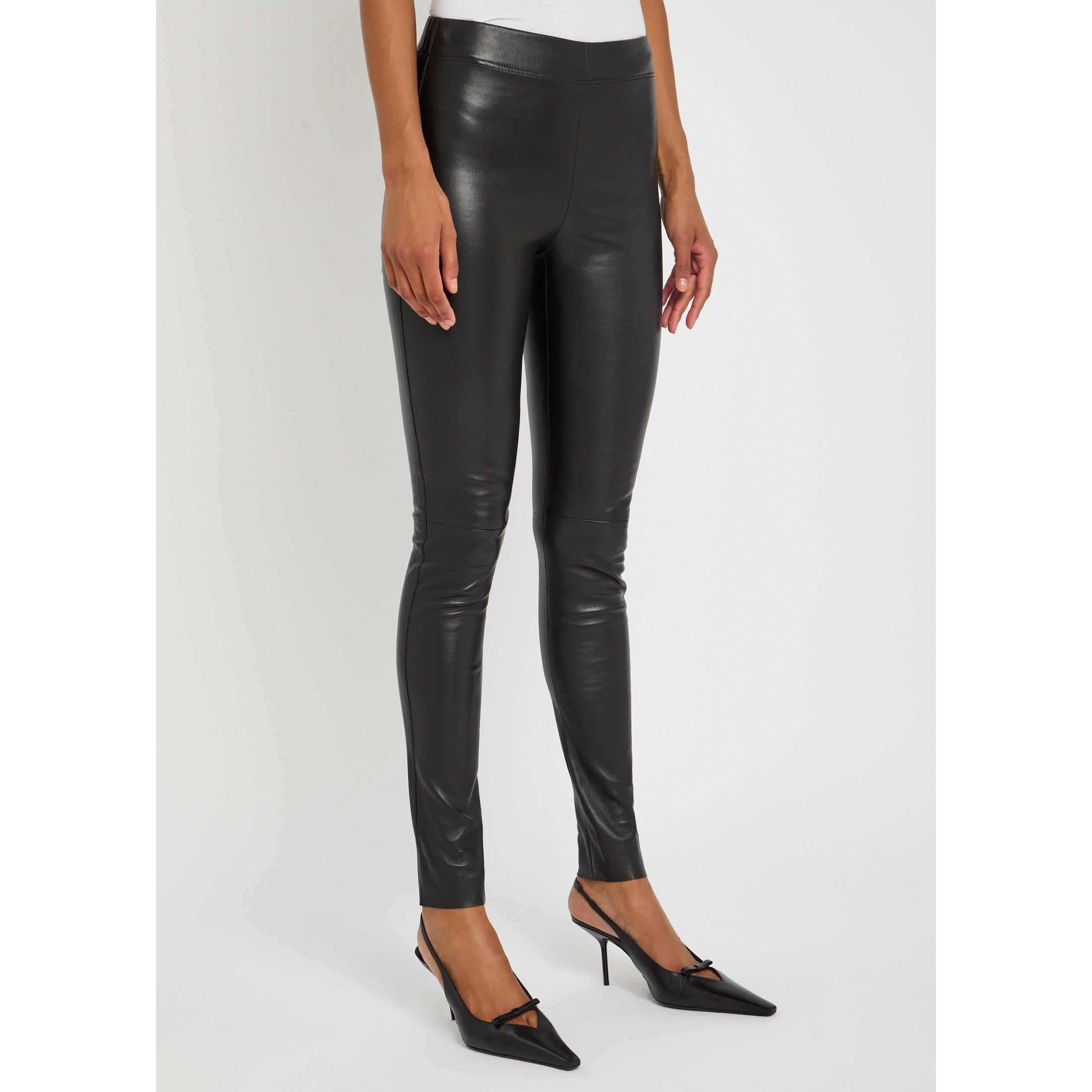 BLACK - Joseph - LG LEGGING LEATHER PANT STRETC - 2