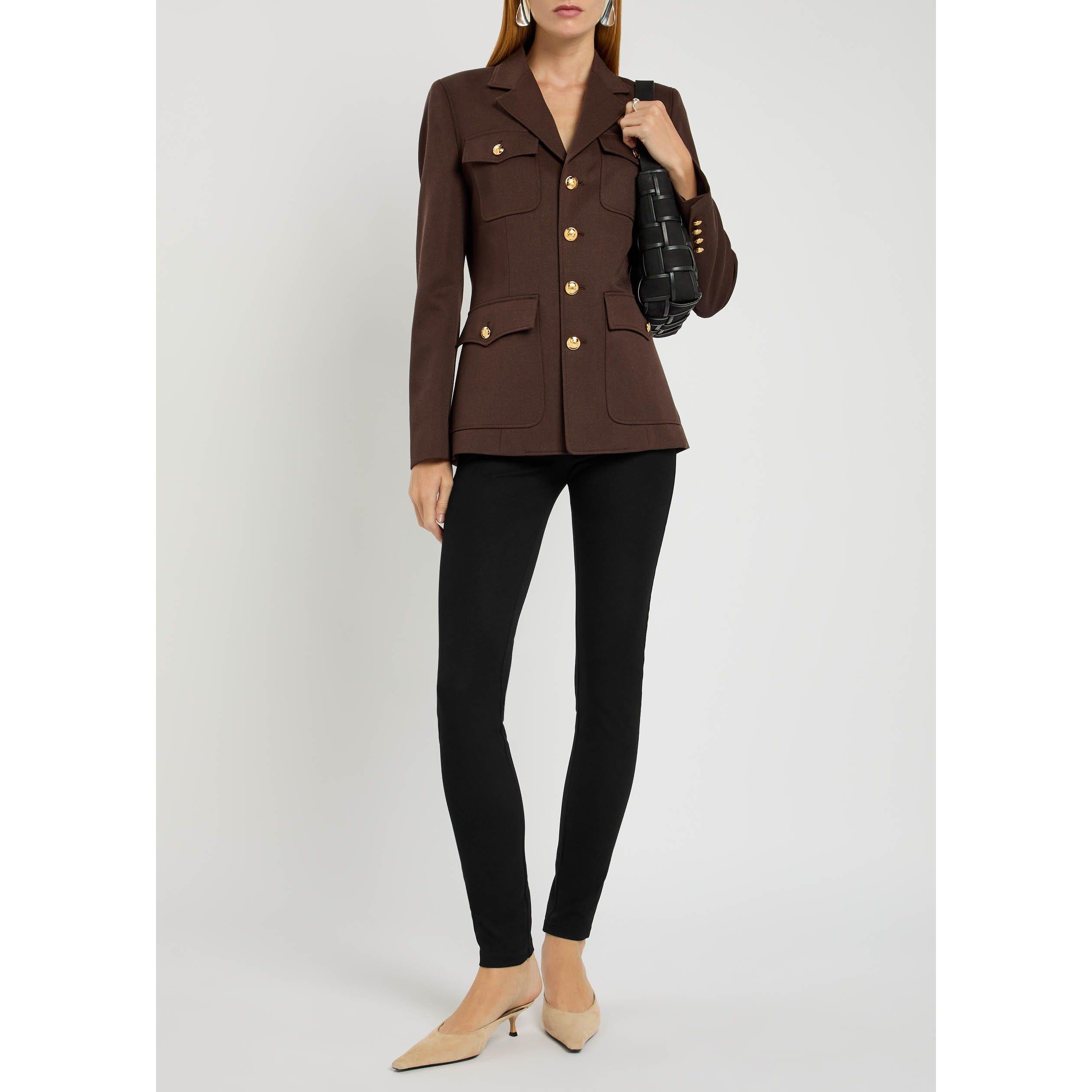 BLACK - Joseph - LG LEGGING PANT GABARDINE STR - 5