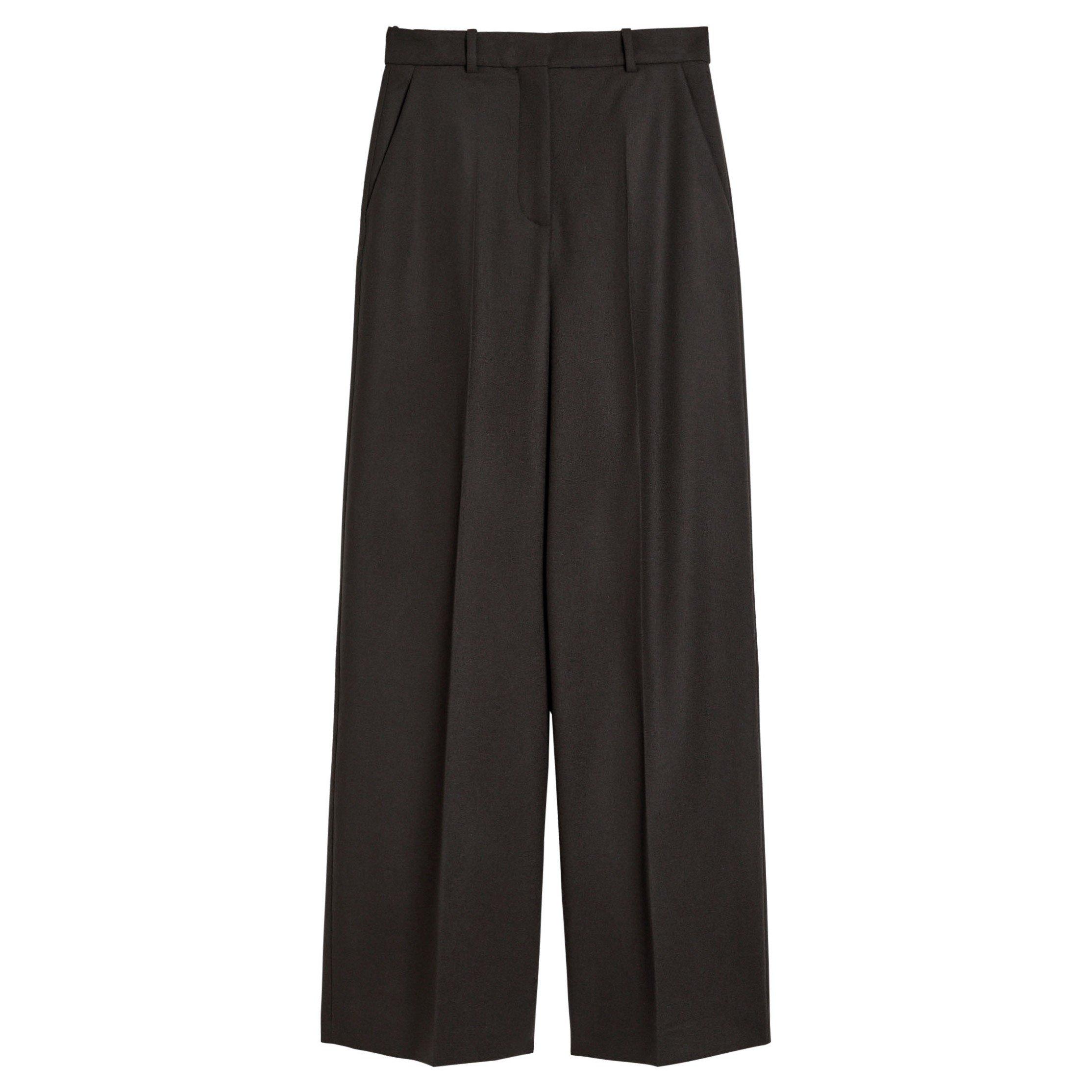 DARK GREY - Joseph - TR ALANA PANT FLANNEL STRETCH