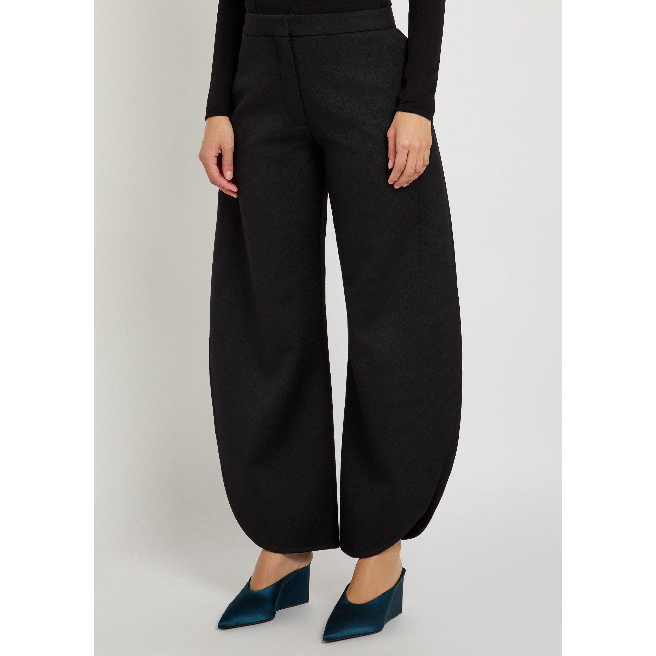 BLACK - Alaia - PETAL PANTS - 2