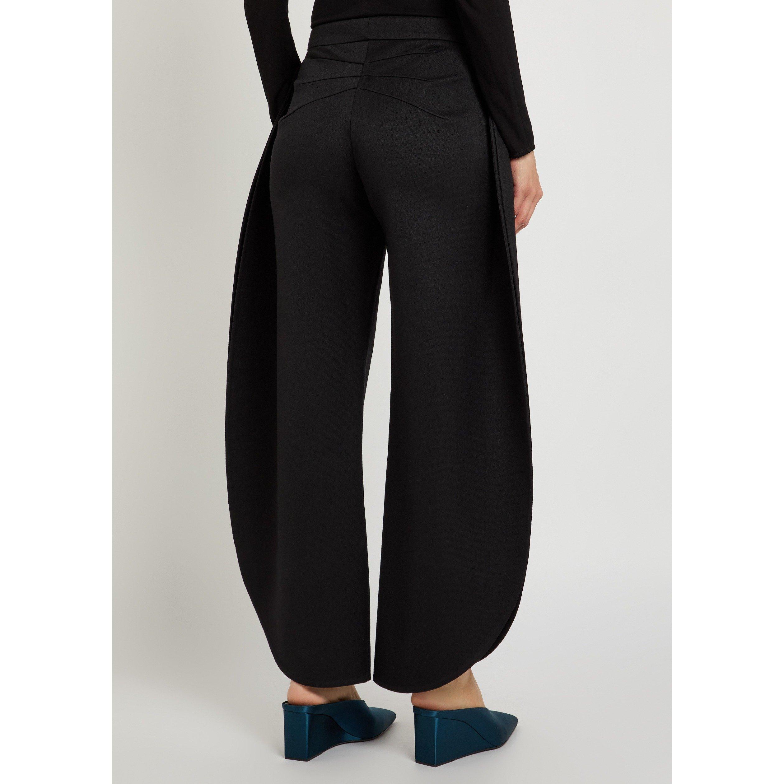BLACK - Alaia - PETAL PANTS - 3