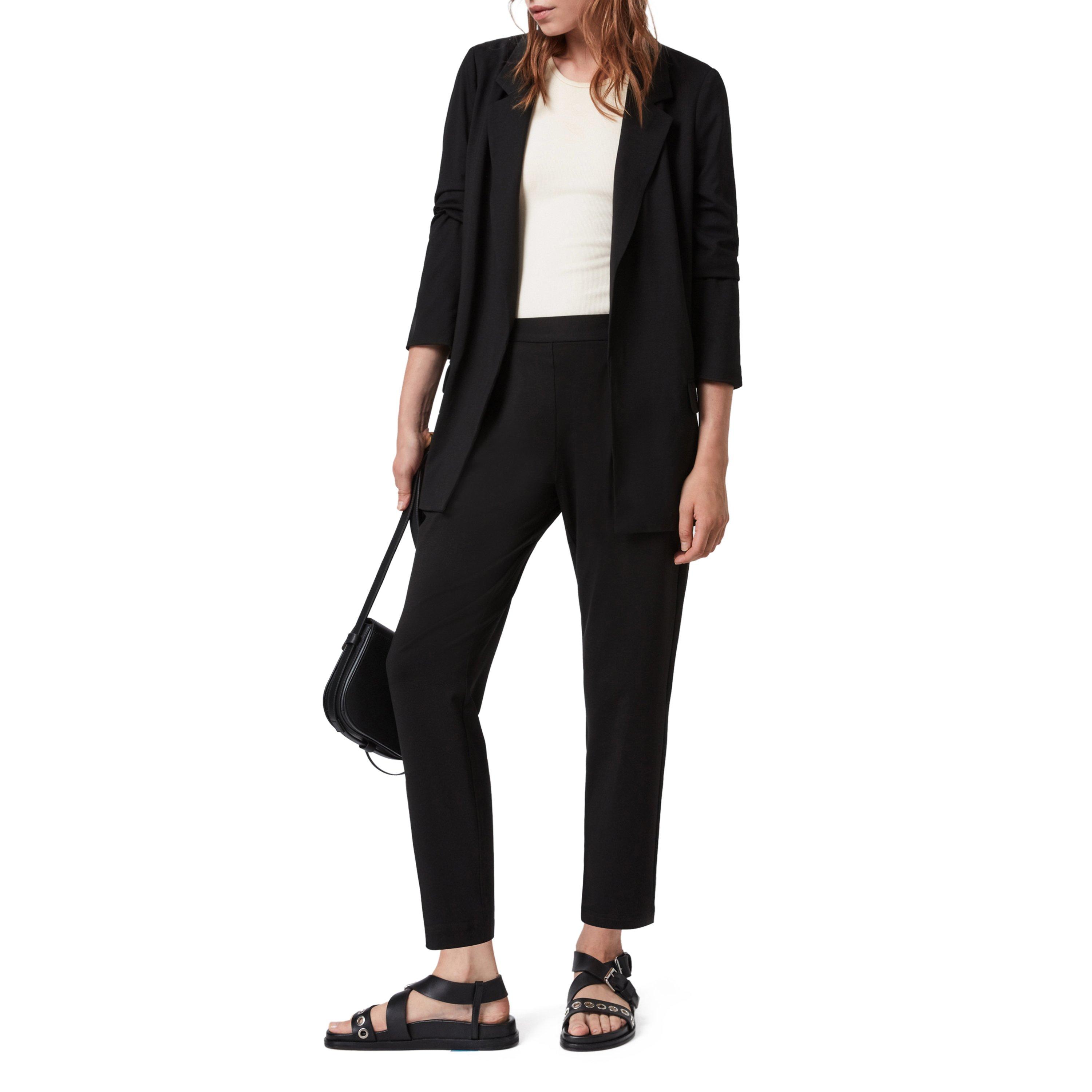 Black - AllSaints - Aleida Jersey Trousers - 2