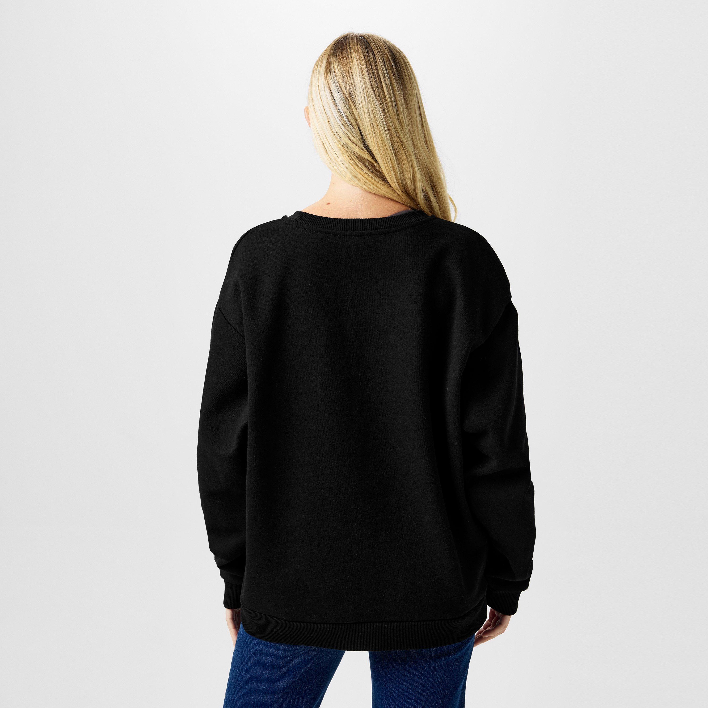 Schwarz - Biba - Women's Logo Crew Sweatshirt - 2