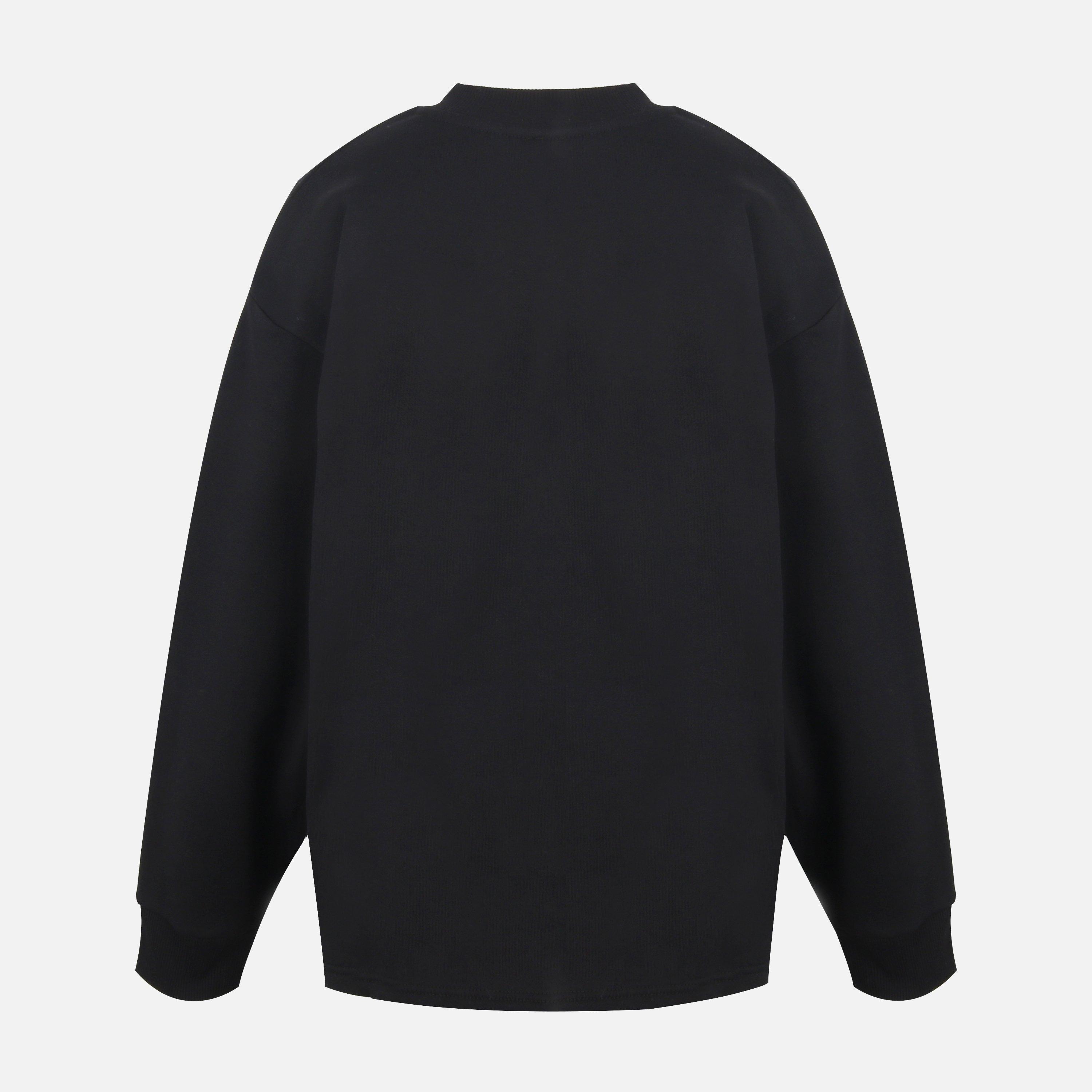 Black - Biba - Women's Logo Crew Sweatshirt - 2