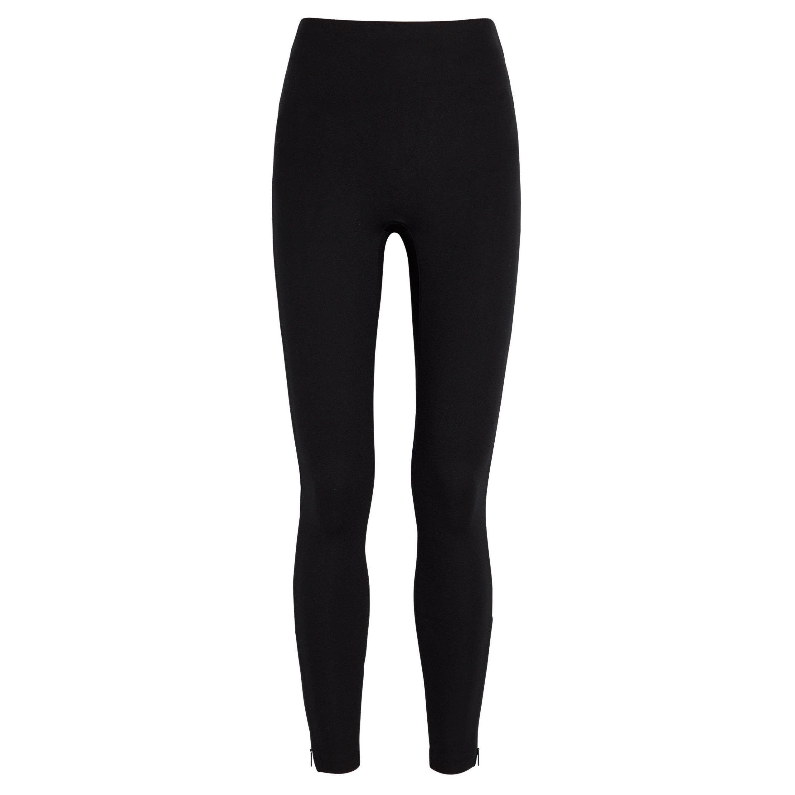 BLACK - Spanx - L PONTE ZIP LEGGINGS