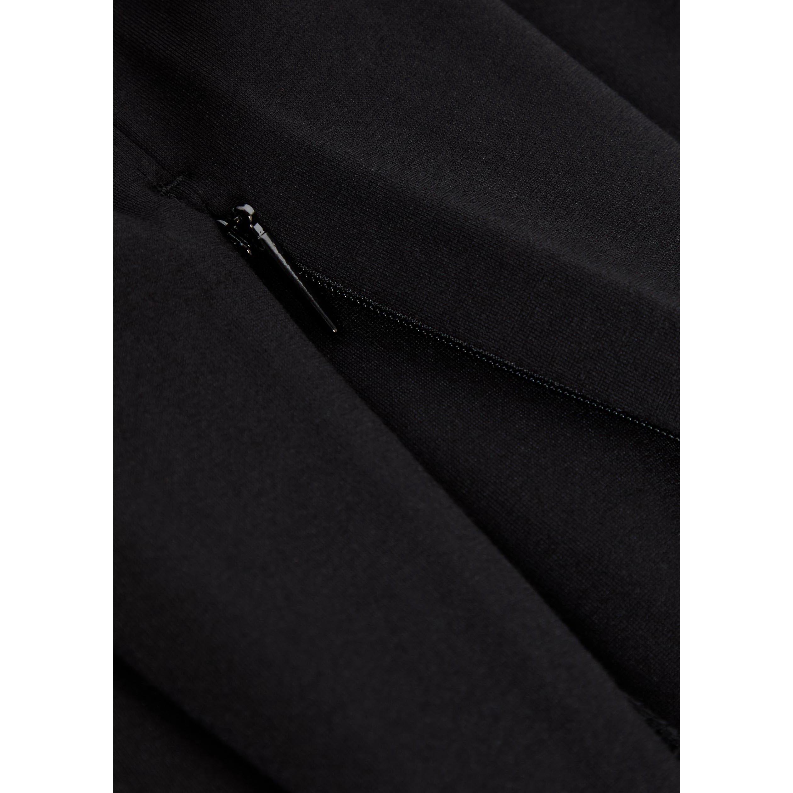 BLACK - Spanx - Women's Ponte Zip Leggings - 4
