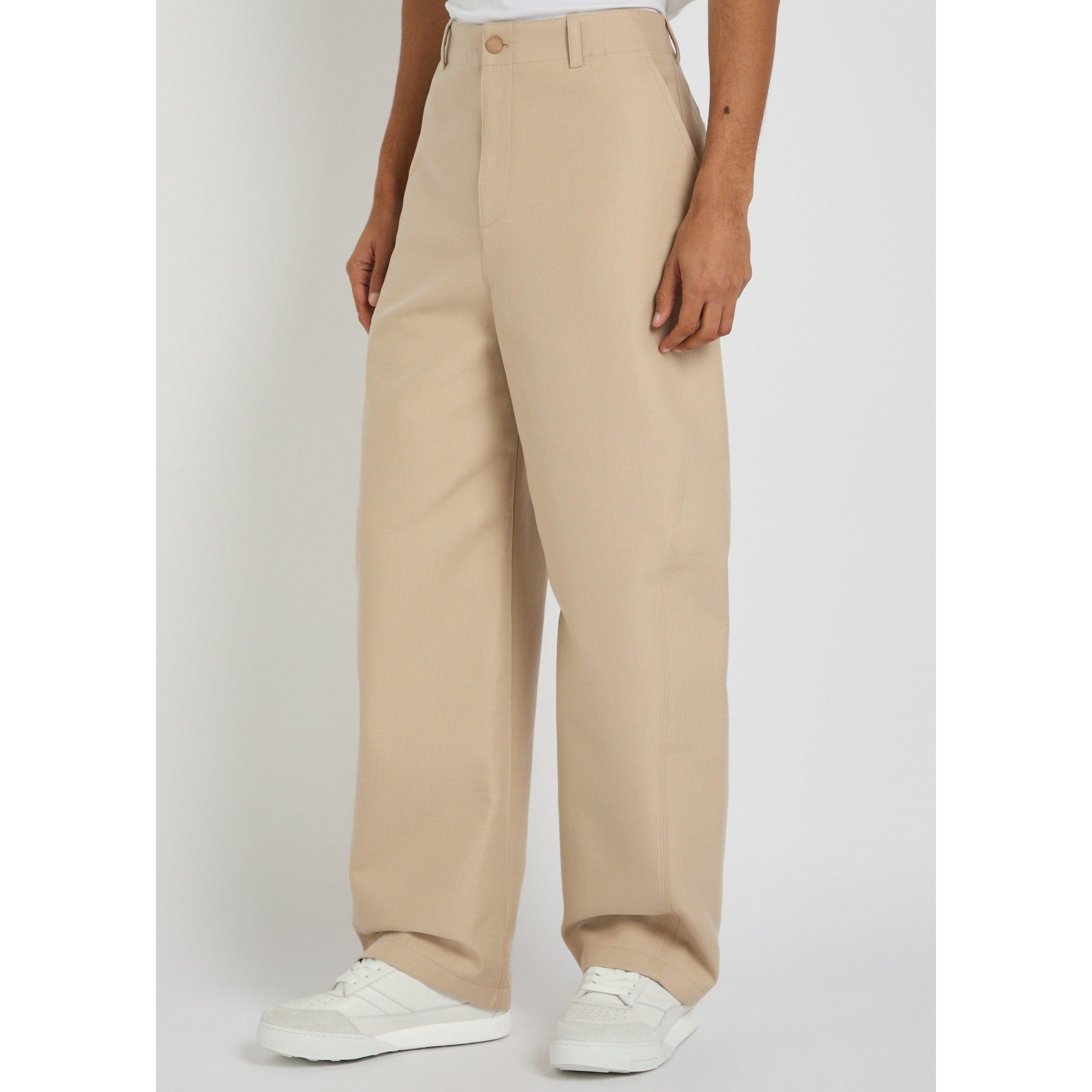 BEIGE - GIVENCHY - GIV COUTURE SEAM WORKWEAR TROU - 2
