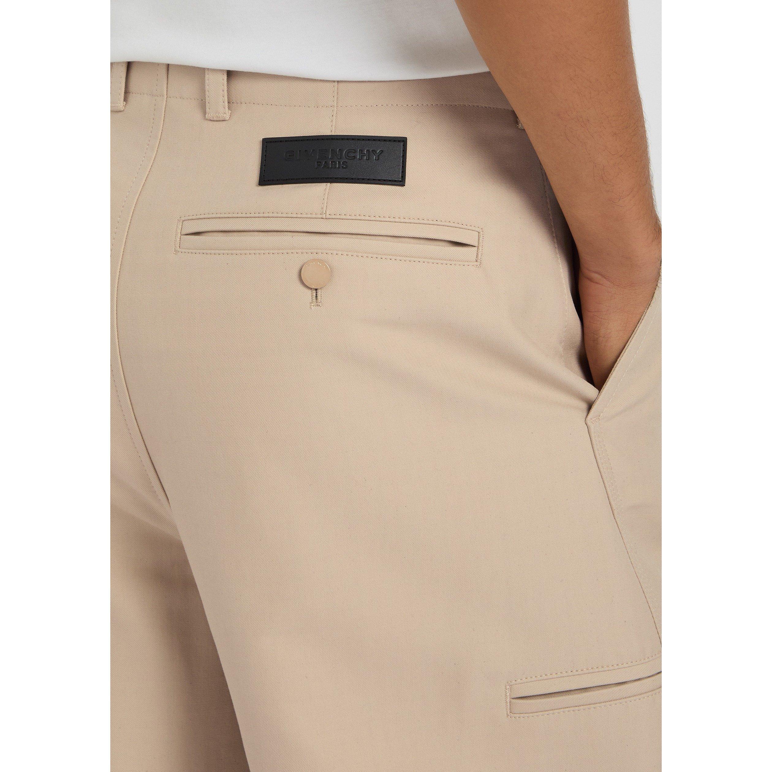 BEIGE - GIVENCHY - GIV COUTURE SEAM WORKWEAR TROU - 4
