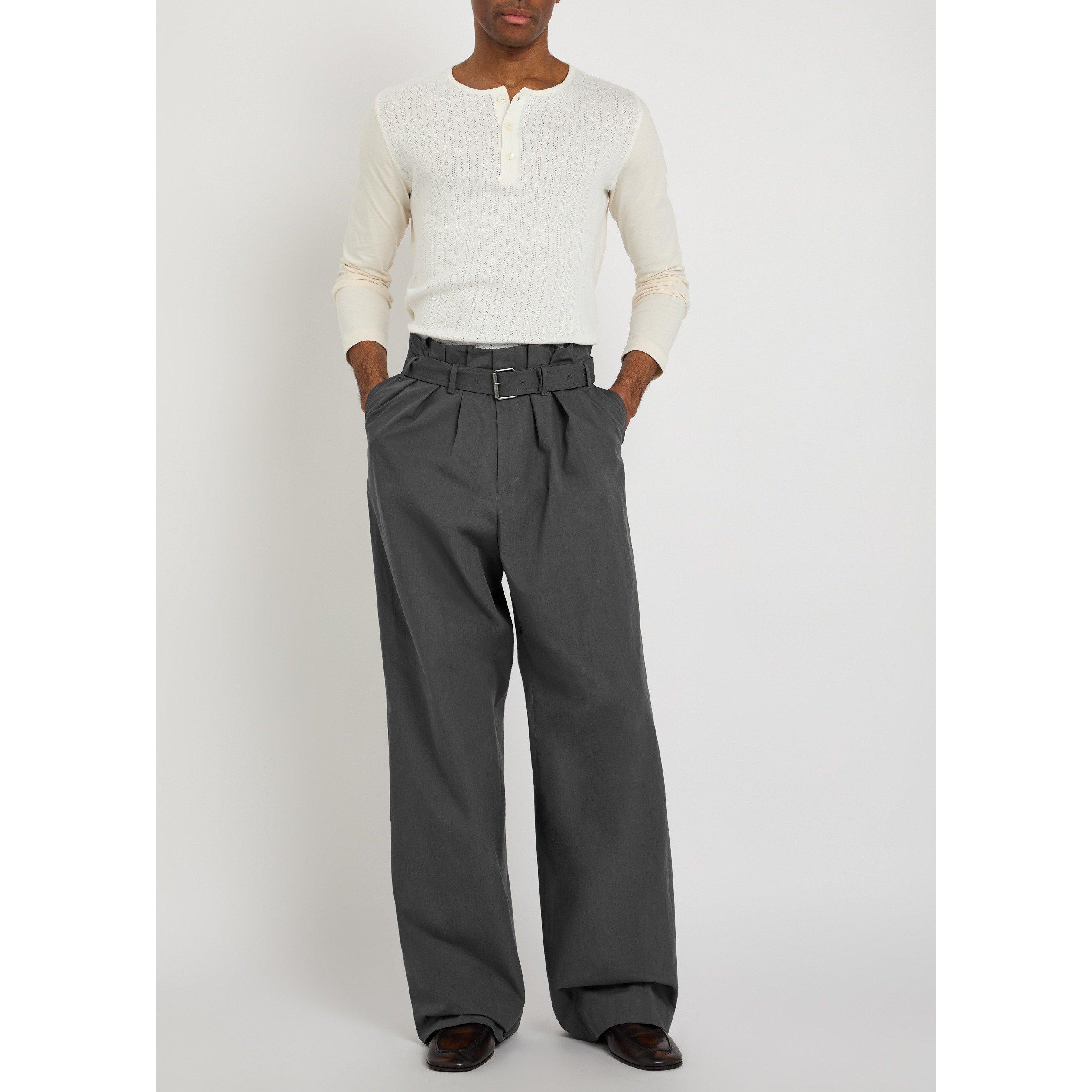 DARK GREY - Dries Van Noten - DVN PREACH TROUSERS - 5