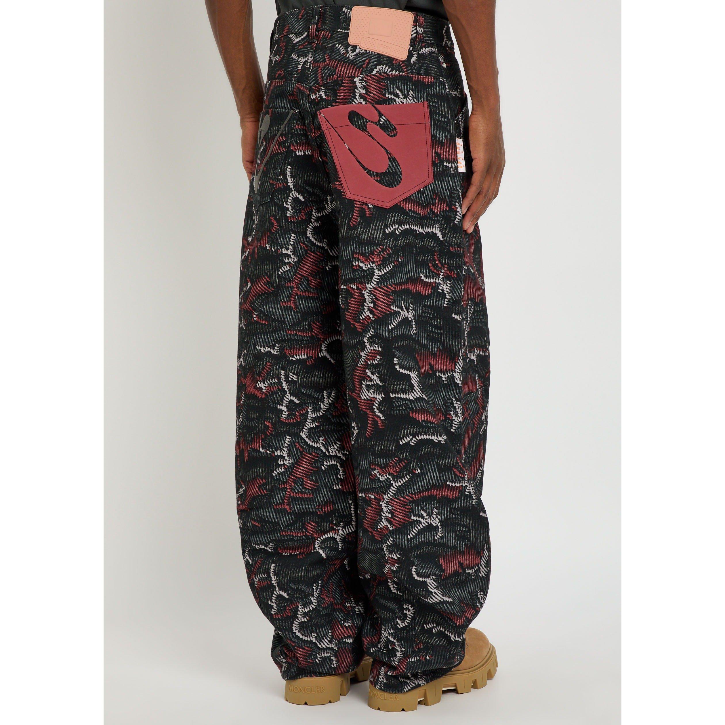 MULTICOLOURED 1 - Unknown - Men's Leggenda Wide-Leg Trousers - 3