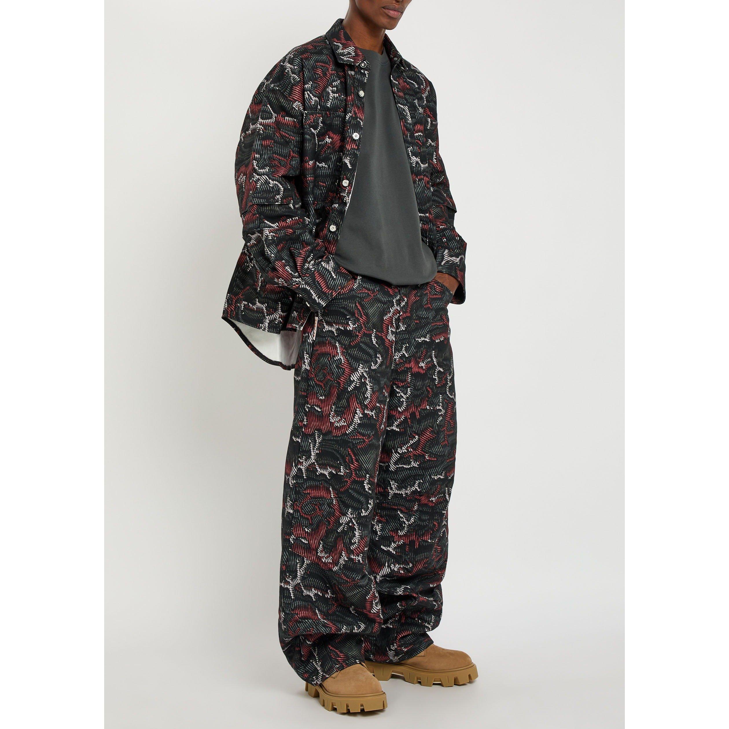 MULTICOLOURED 1 - Unknown - Men's Leggenda Wide-Leg Trousers - 5