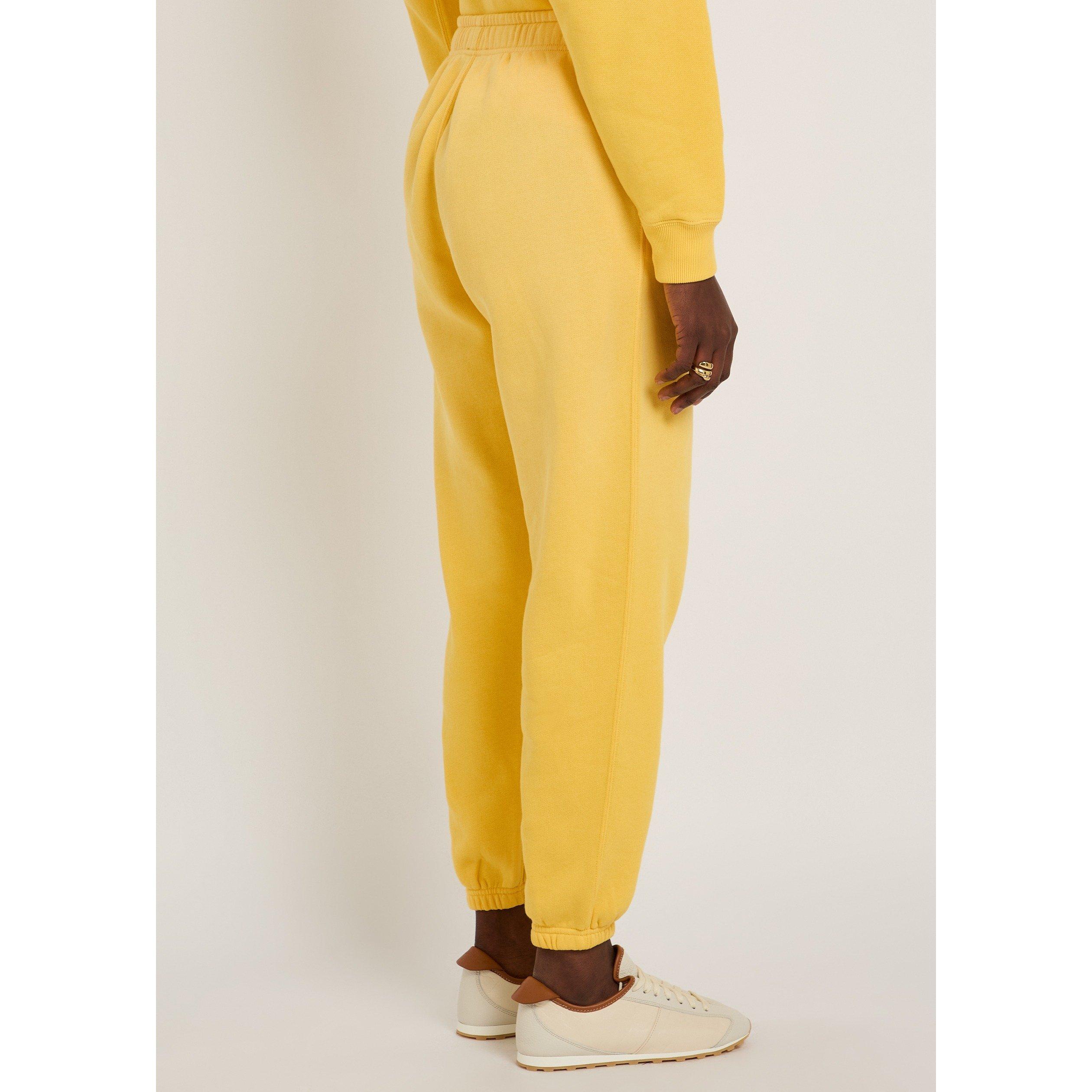 YELLOW - Polo Ralph Lauren - Women's Cotton Relaxed-Fit High-Waisted Jogging Bottoms - 3
