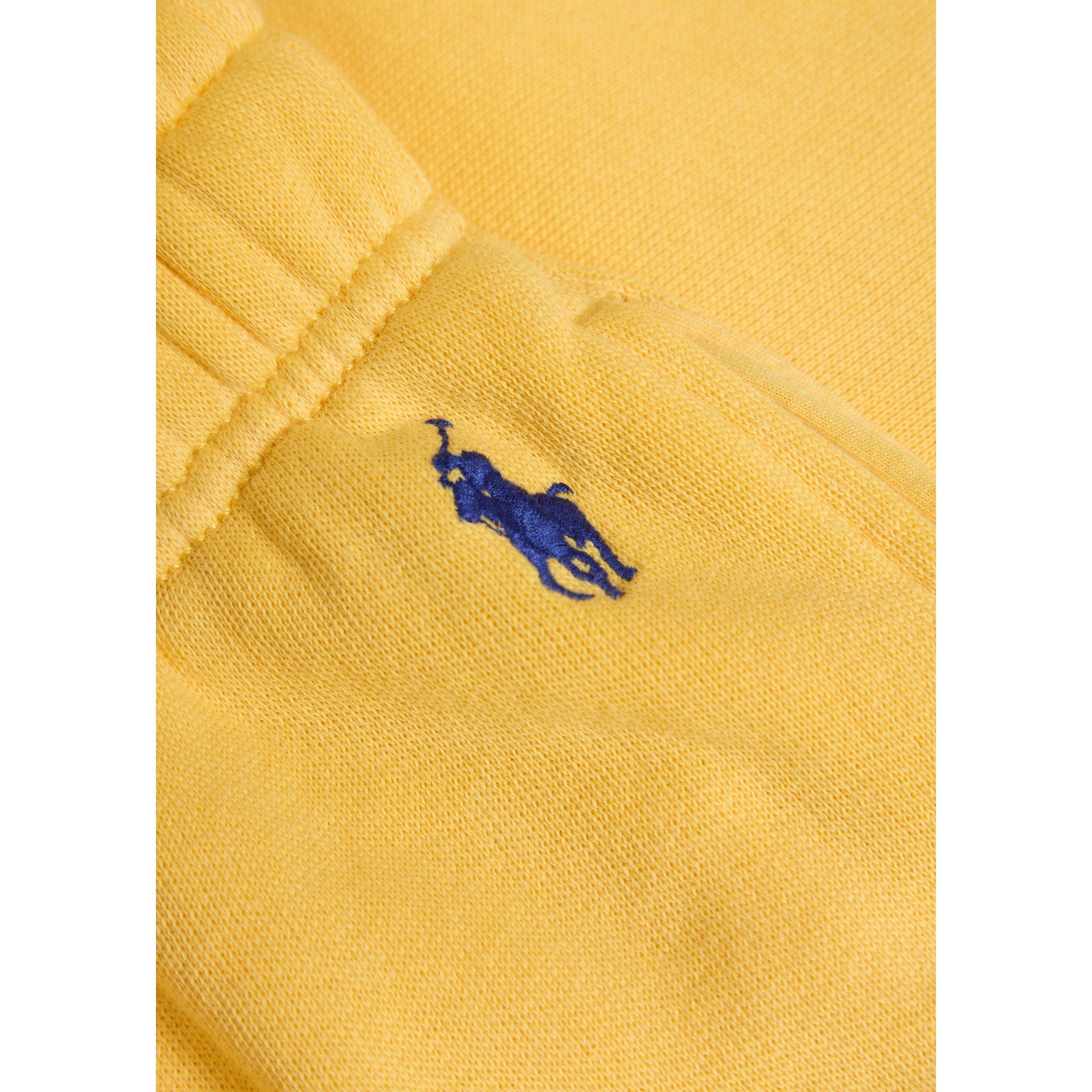 YELLOW - Polo Ralph Lauren - Women's Cotton Relaxed-Fit High-Waisted Jogging Bottoms - 4