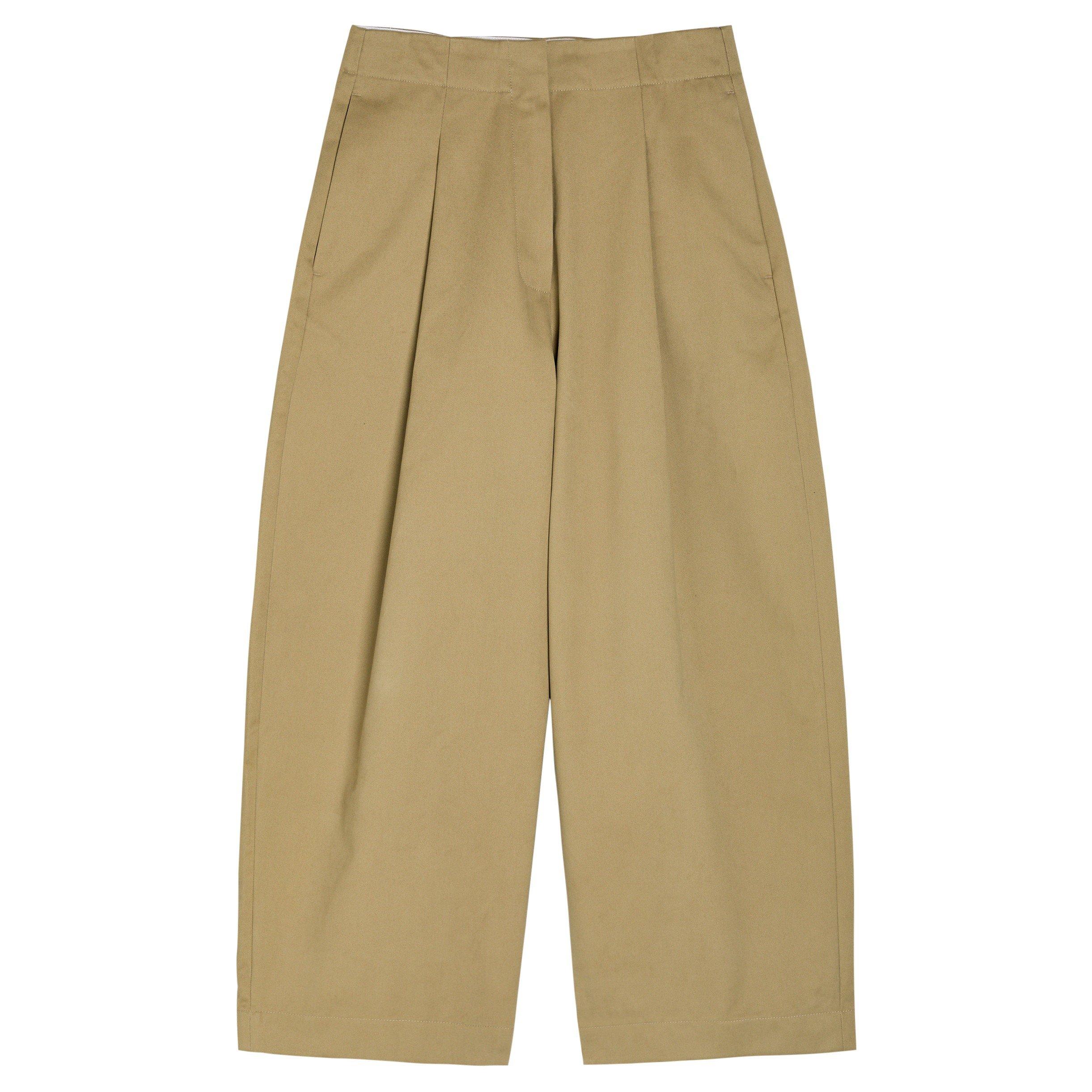 TAN - Studio Nicholson - TR DEEP PLEAT VOLUME ANKLE CRO - 1