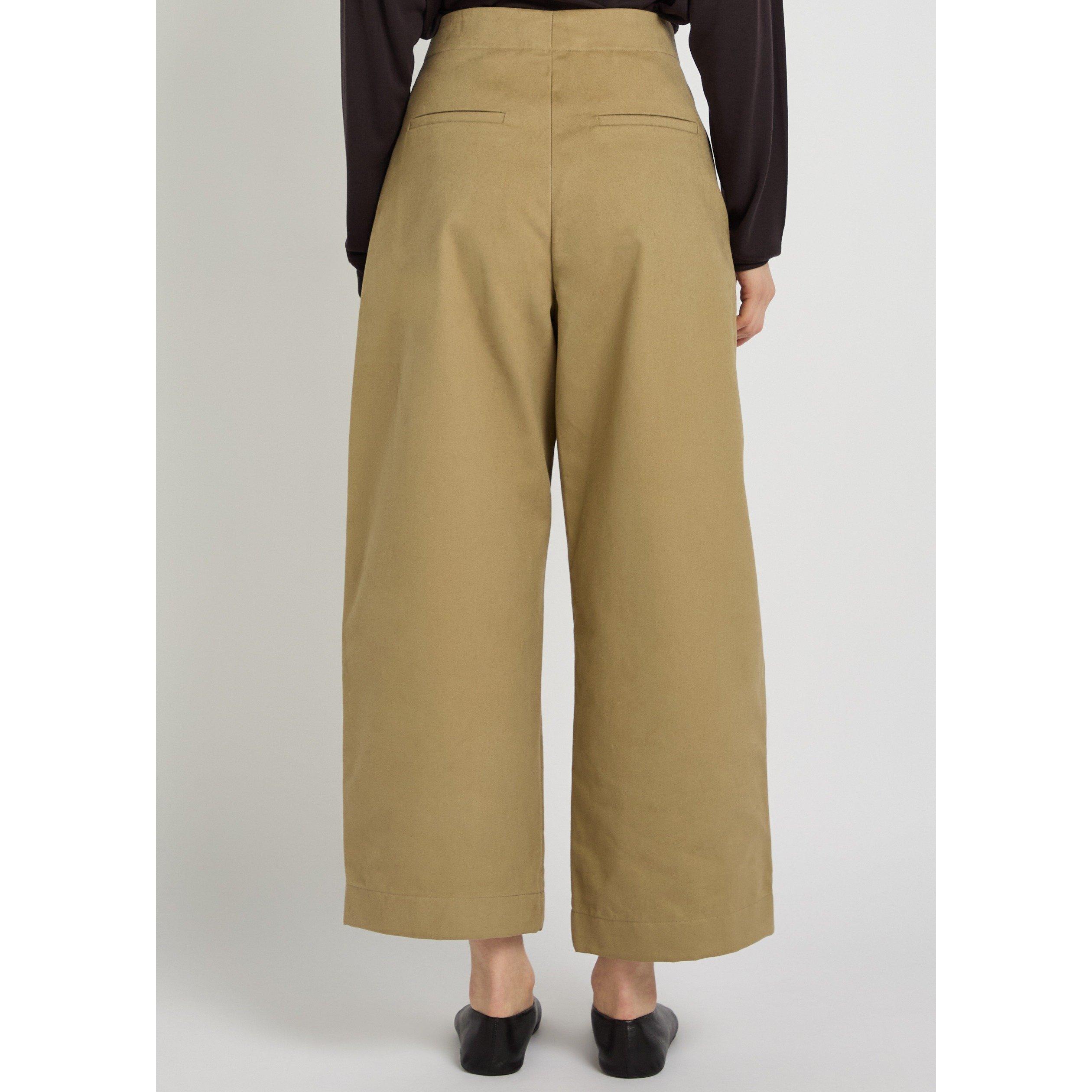 TAN - Studio Nicholson - TR DEEP PLEAT VOLUME ANKLE CRO - 3