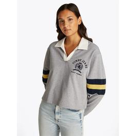 Tommy Jeans TJW RLX VARSITY CREST RUGBY