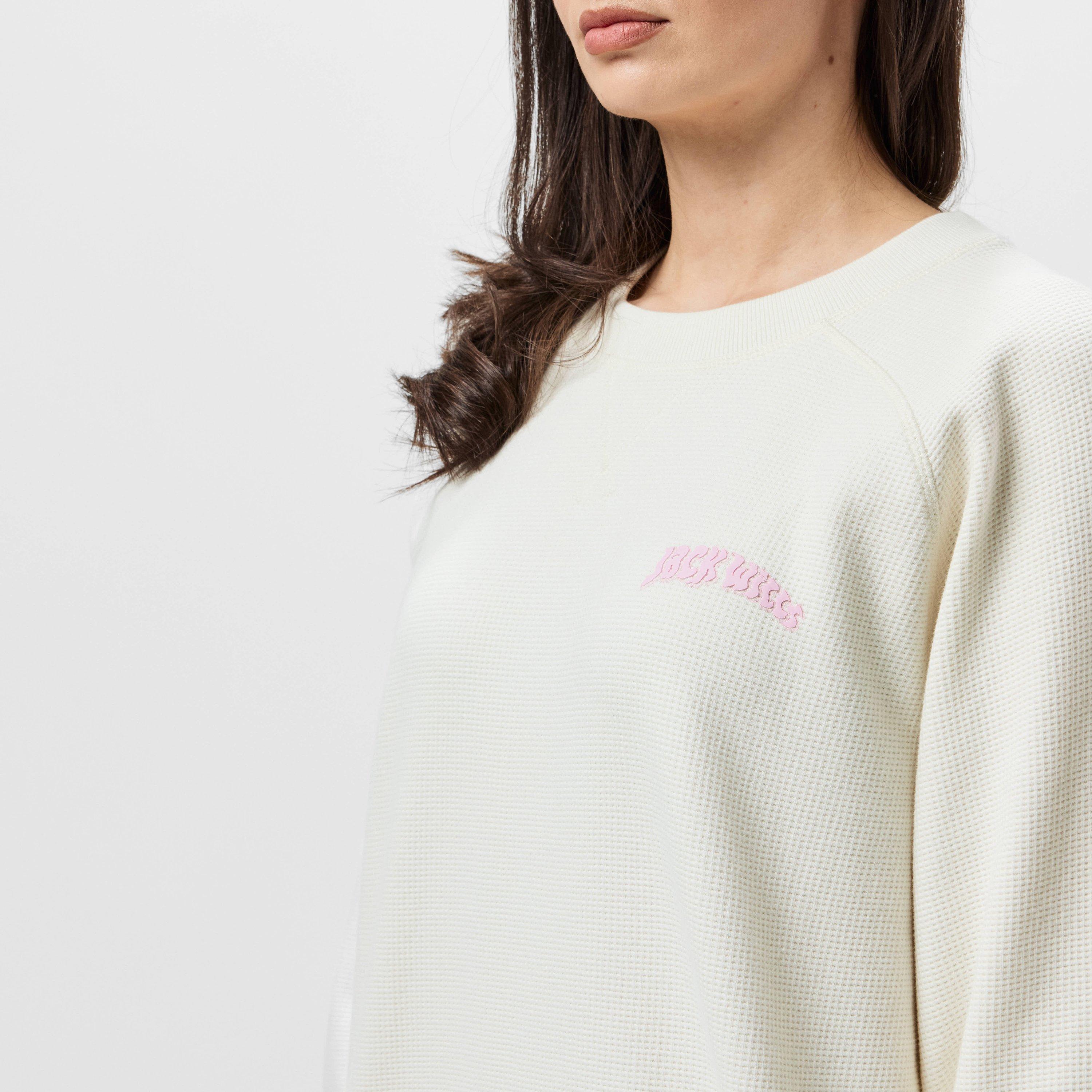 Bianco vintage - Jack Wills - Waffle Crew Sweatshirt - 3